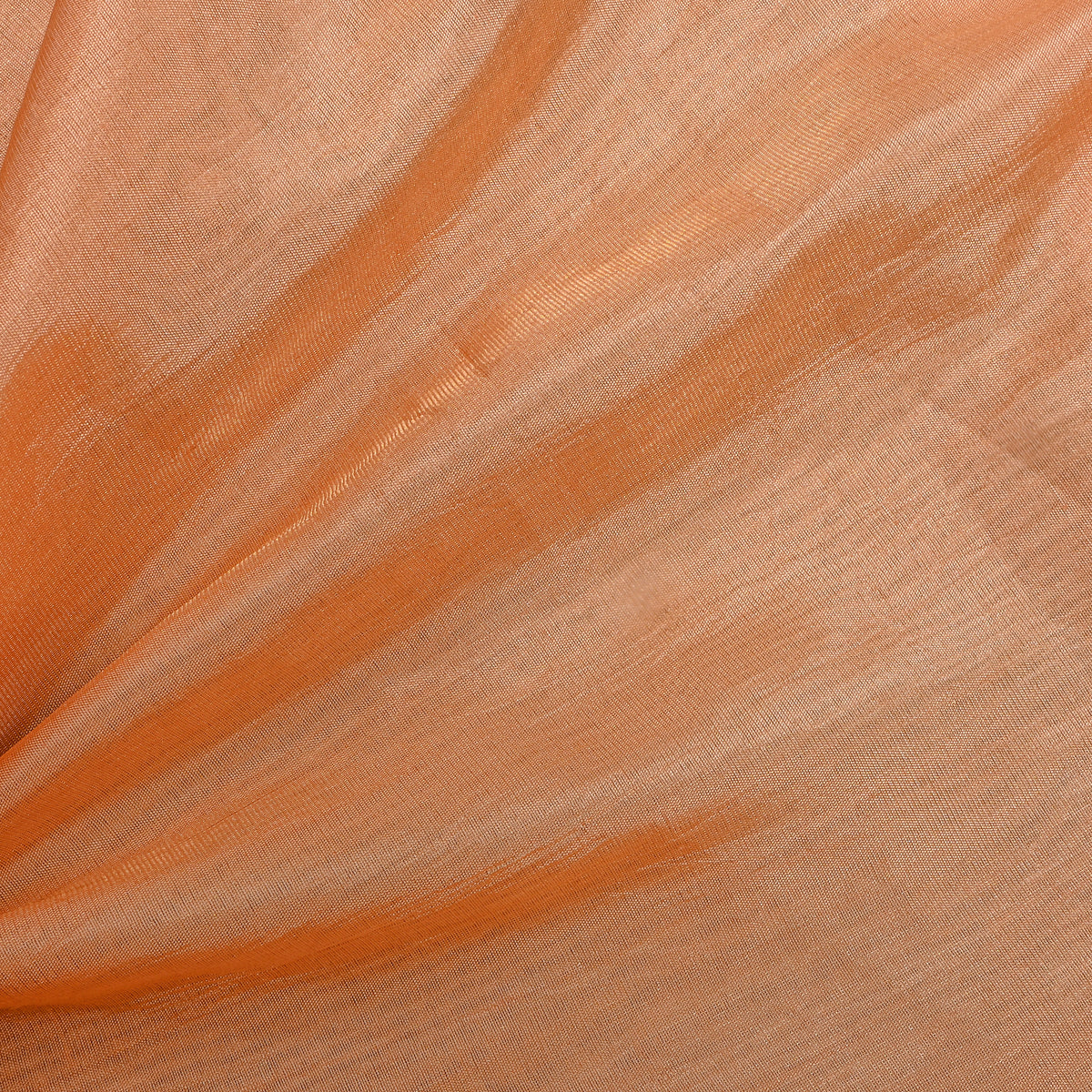 Peach Blush Plain Tissue Fabric