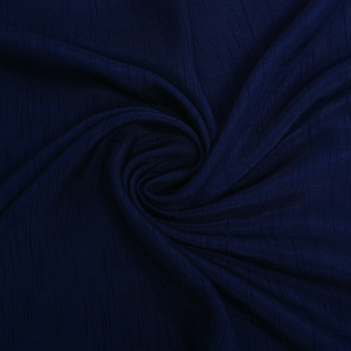 Dark Blue Dola Silk Plain Fabric