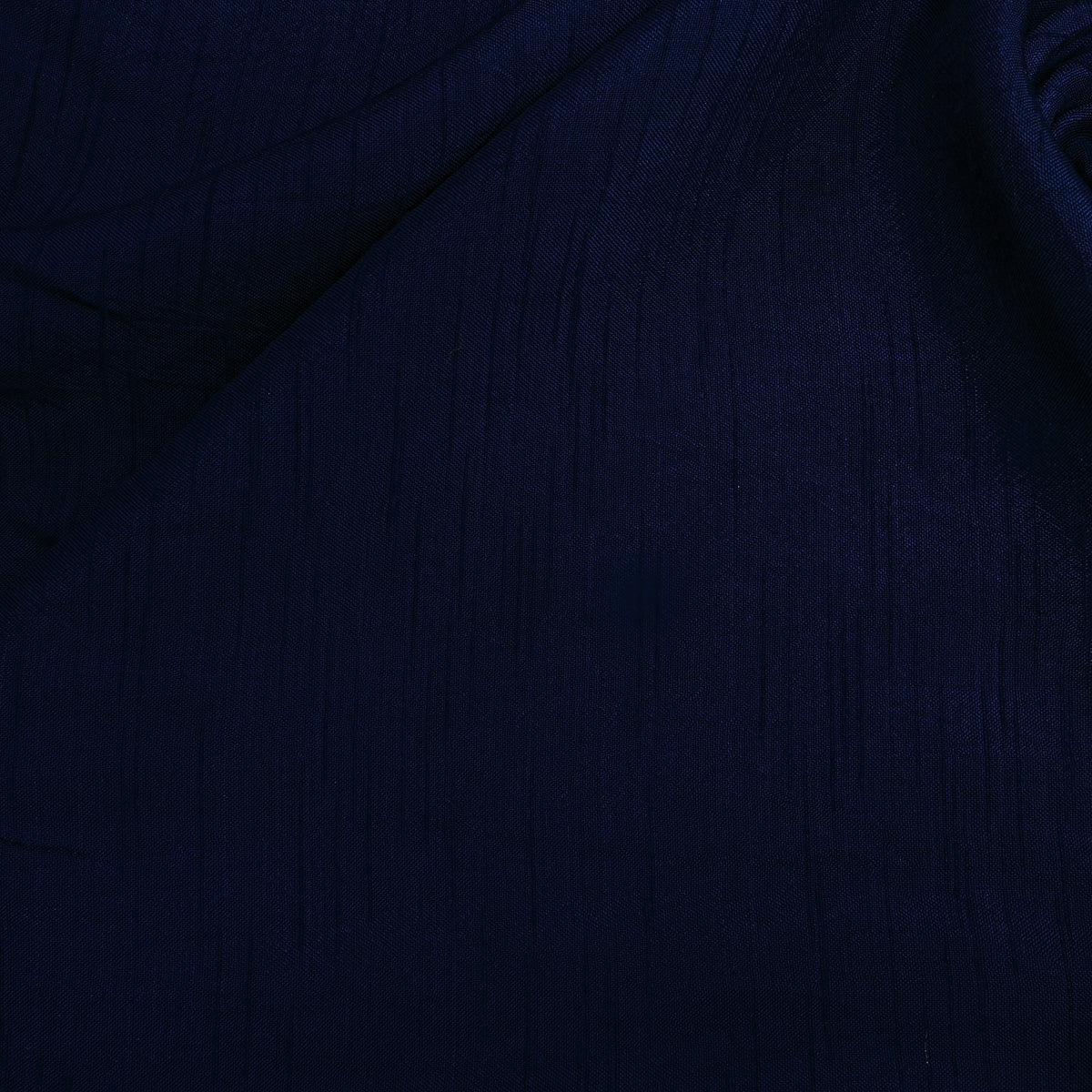 Dark Blue Dola Silk Plain Fabric