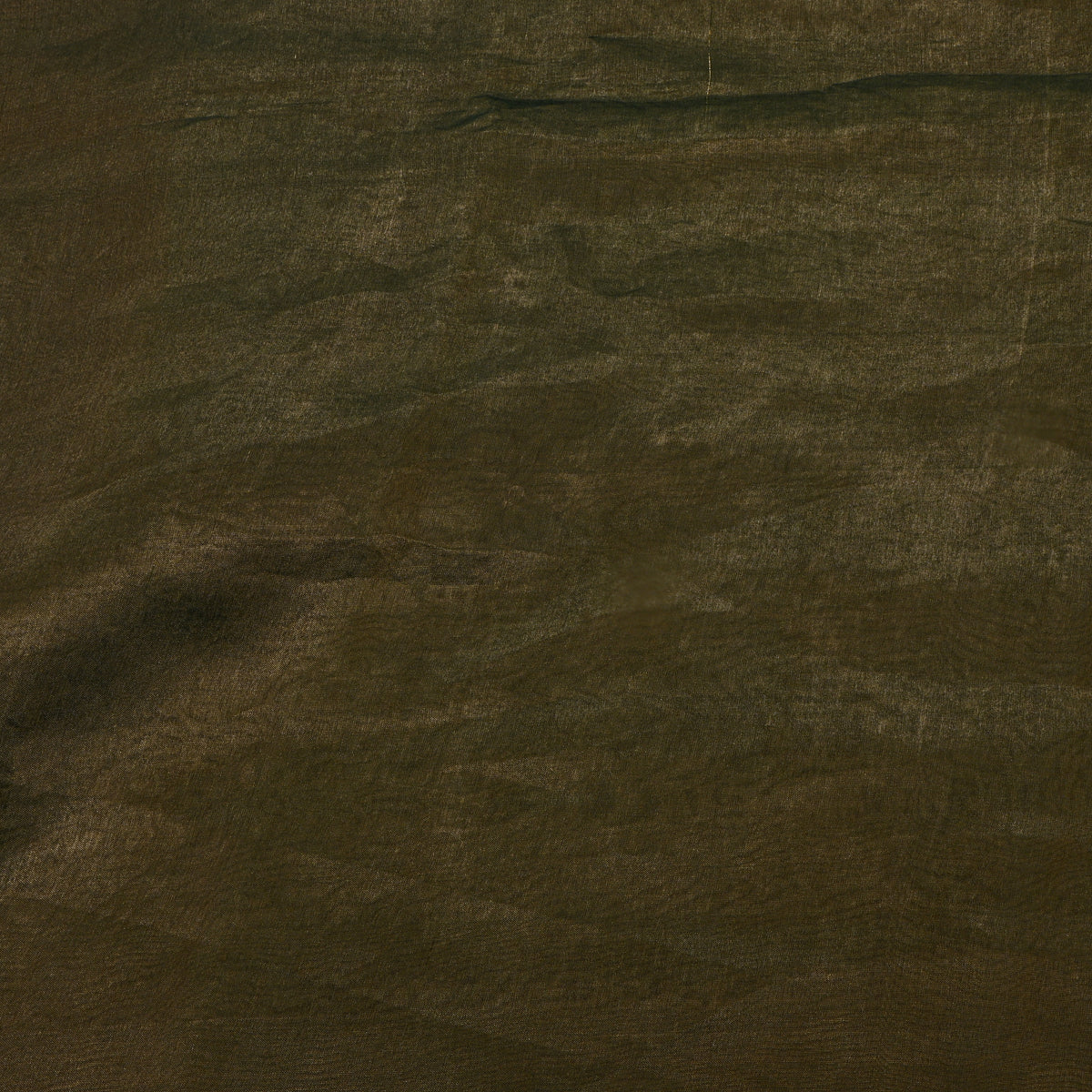 Shinny Sap Green Plain Tissue Fabric