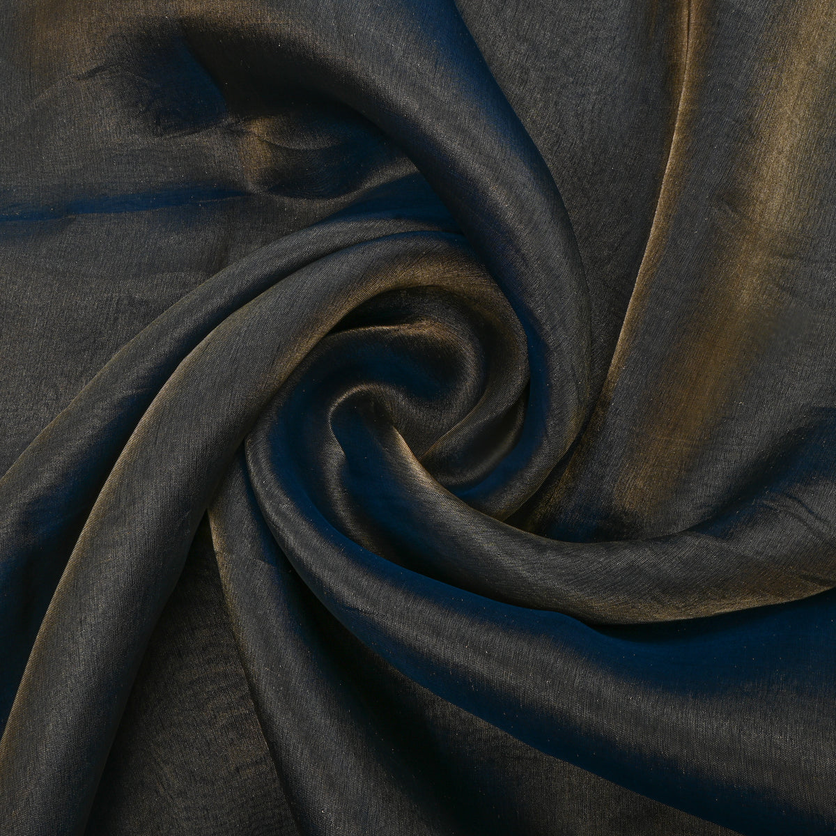 Bright Blue Plain Tissue Fabric