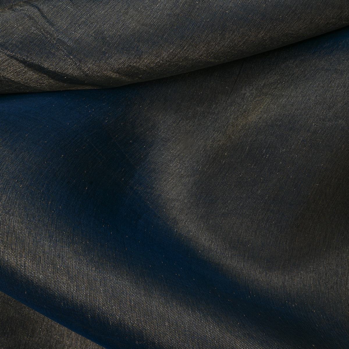 Bright Blue Plain Tissue Fabric