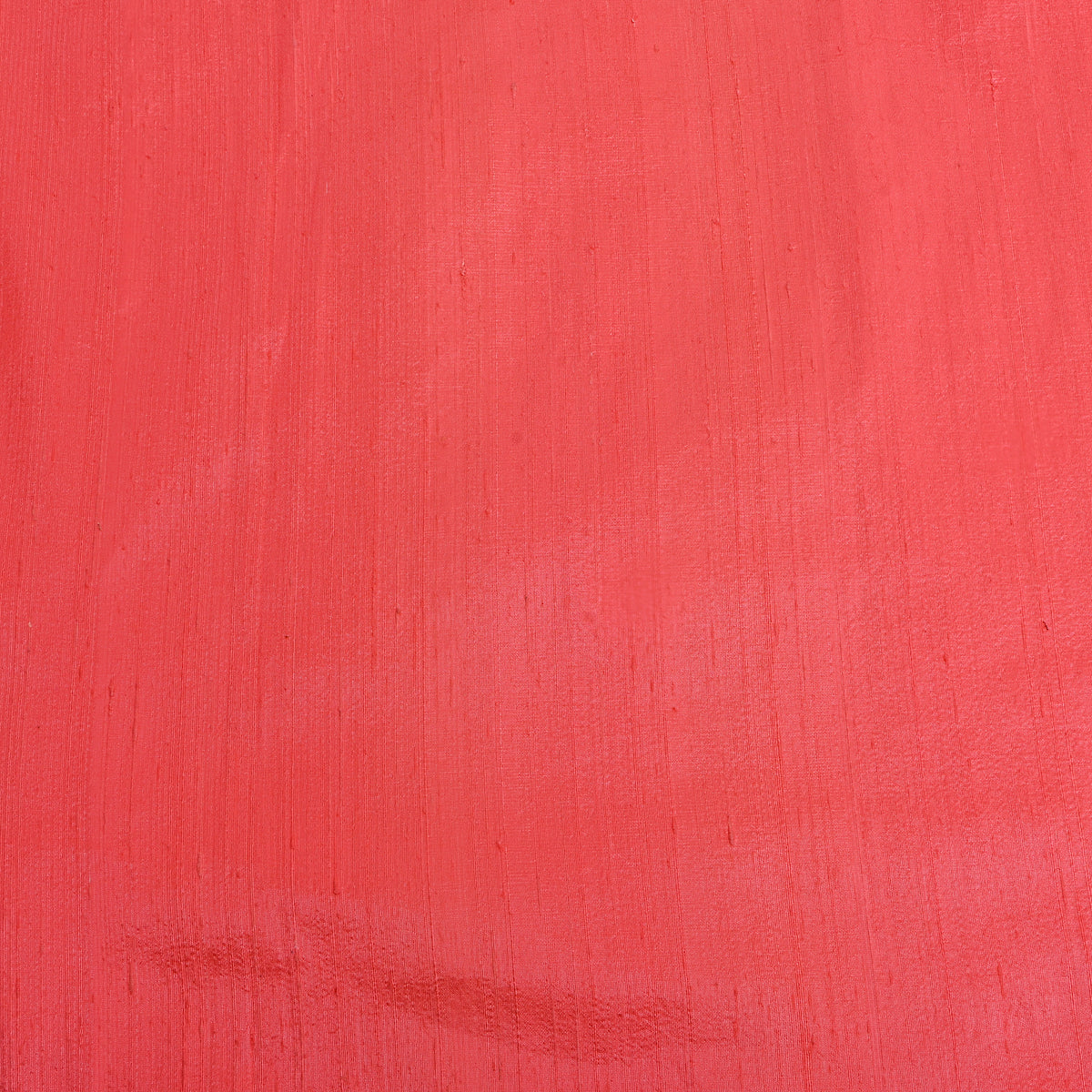 Pastel Peach Orange Plain Raw Silk Fabric