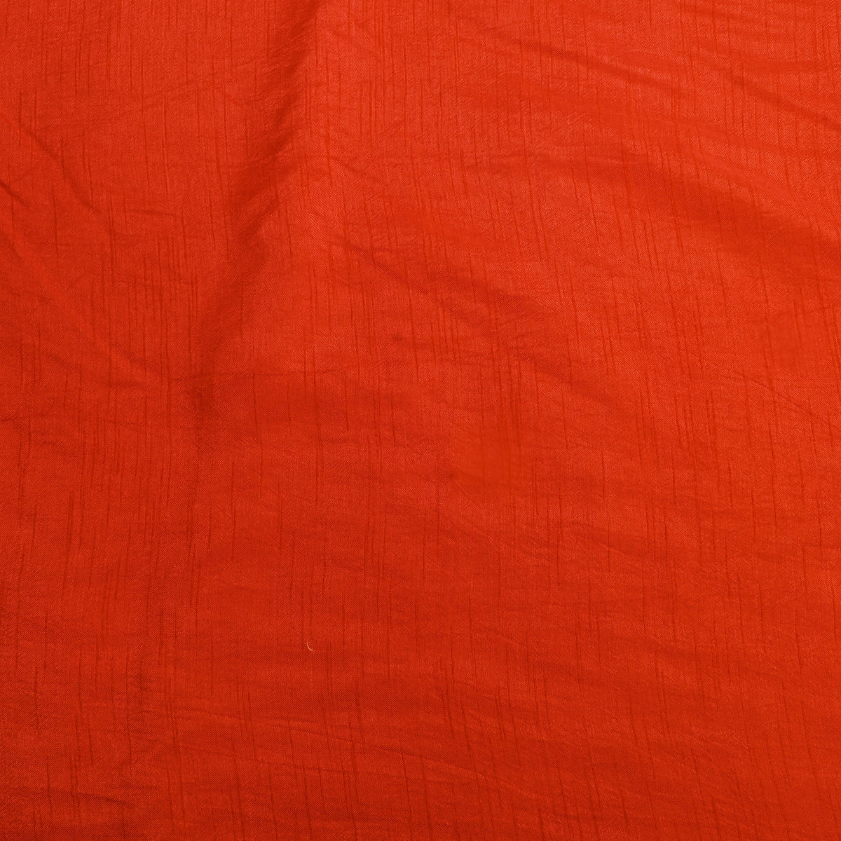 Orange Dola Silk Plain Fabric