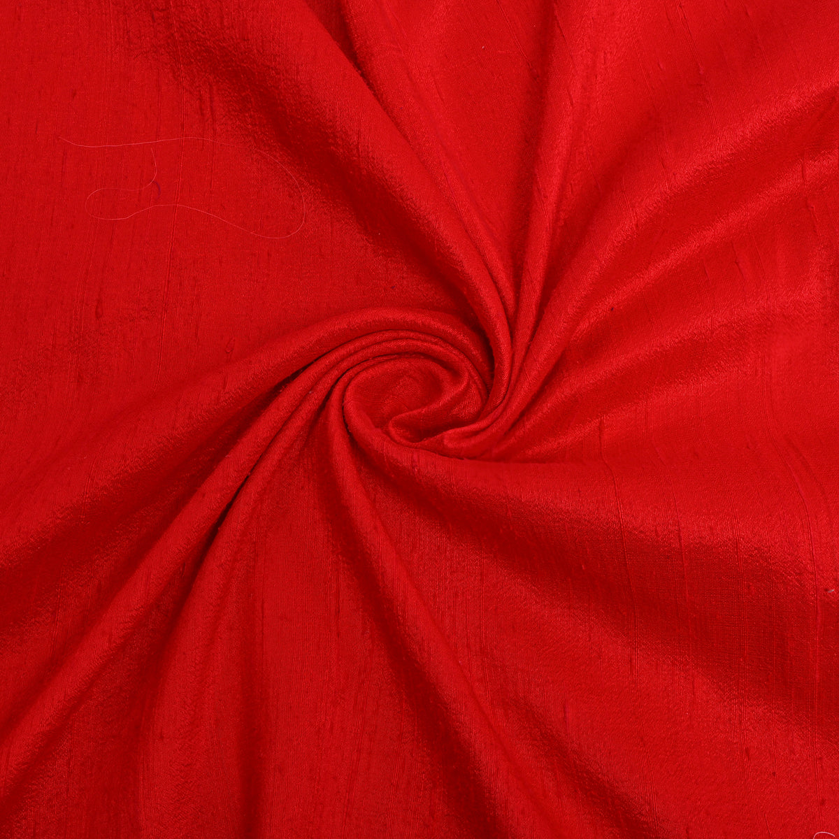 Cardinal Plain Raw Silk Fabric