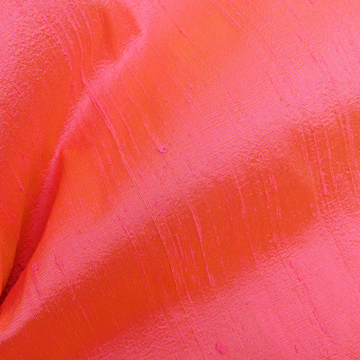 Peglet Pink Plain Raw Silk Fabric