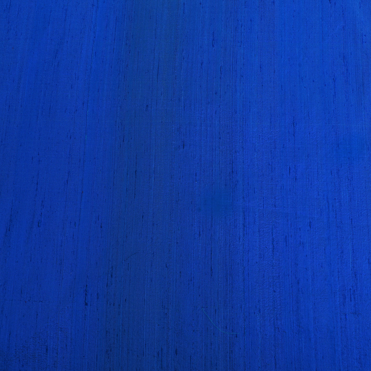 Dark Ocean Blue Plain Raw Silk Fabric