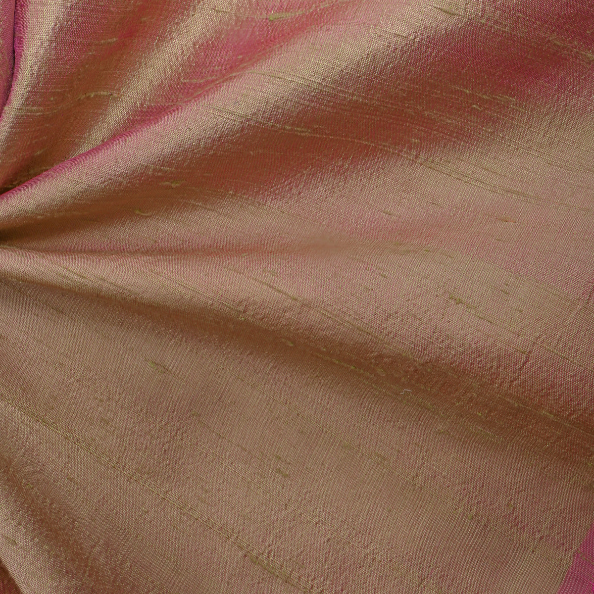 Rosewood Beige Plain Raw Silk Fabric