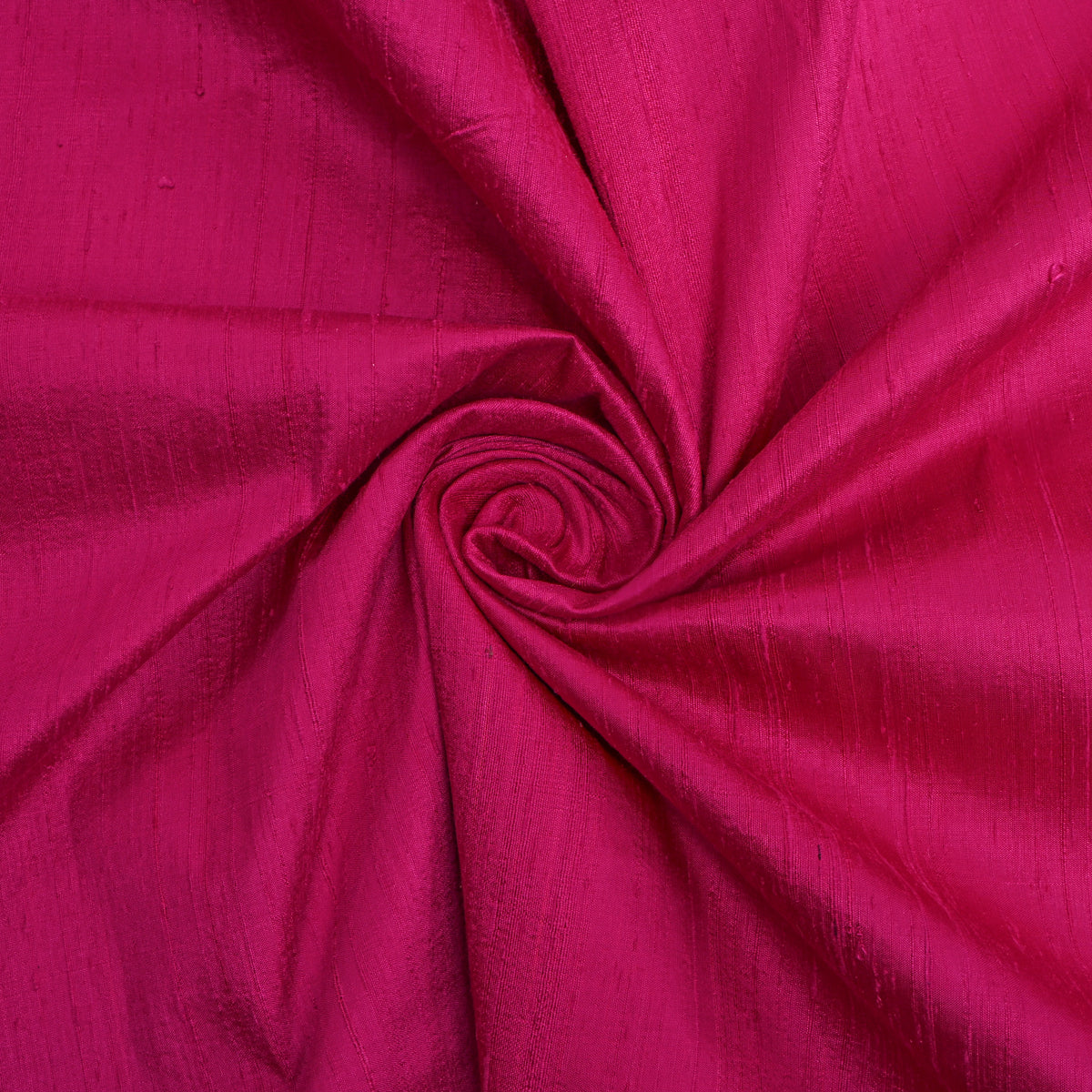 Rani Pink Plain Raw Silk Fabric