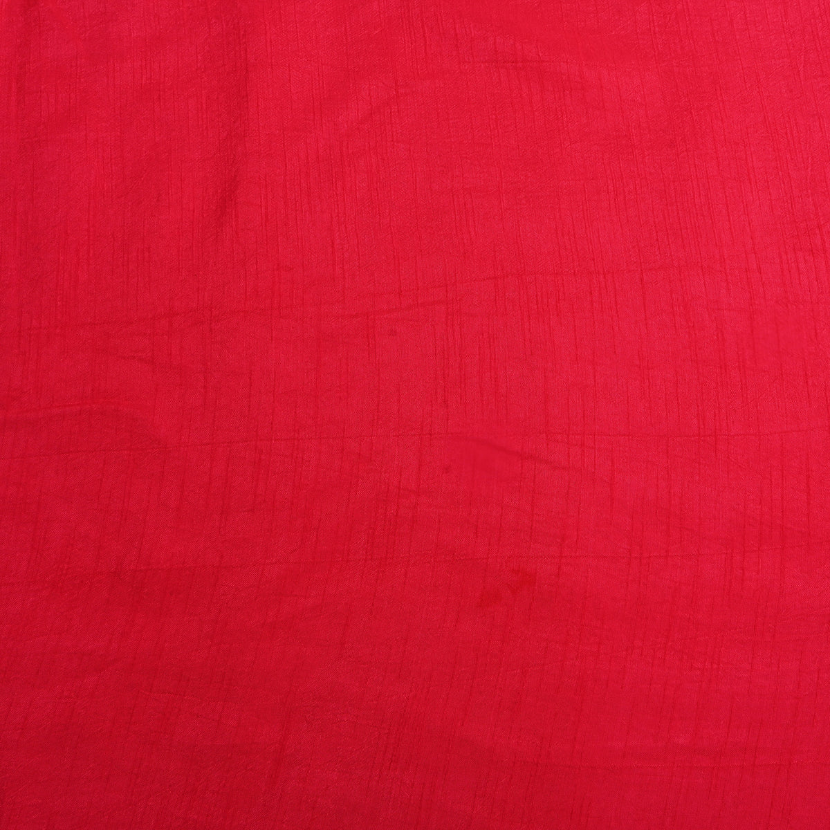 Red Dola Silk Plain Fabric