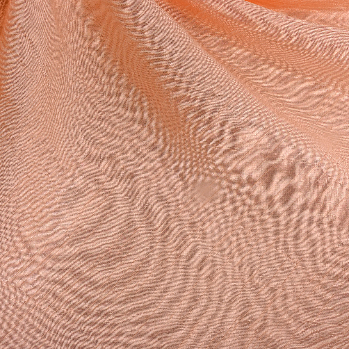 Peach Dola Silk Plain Fabric