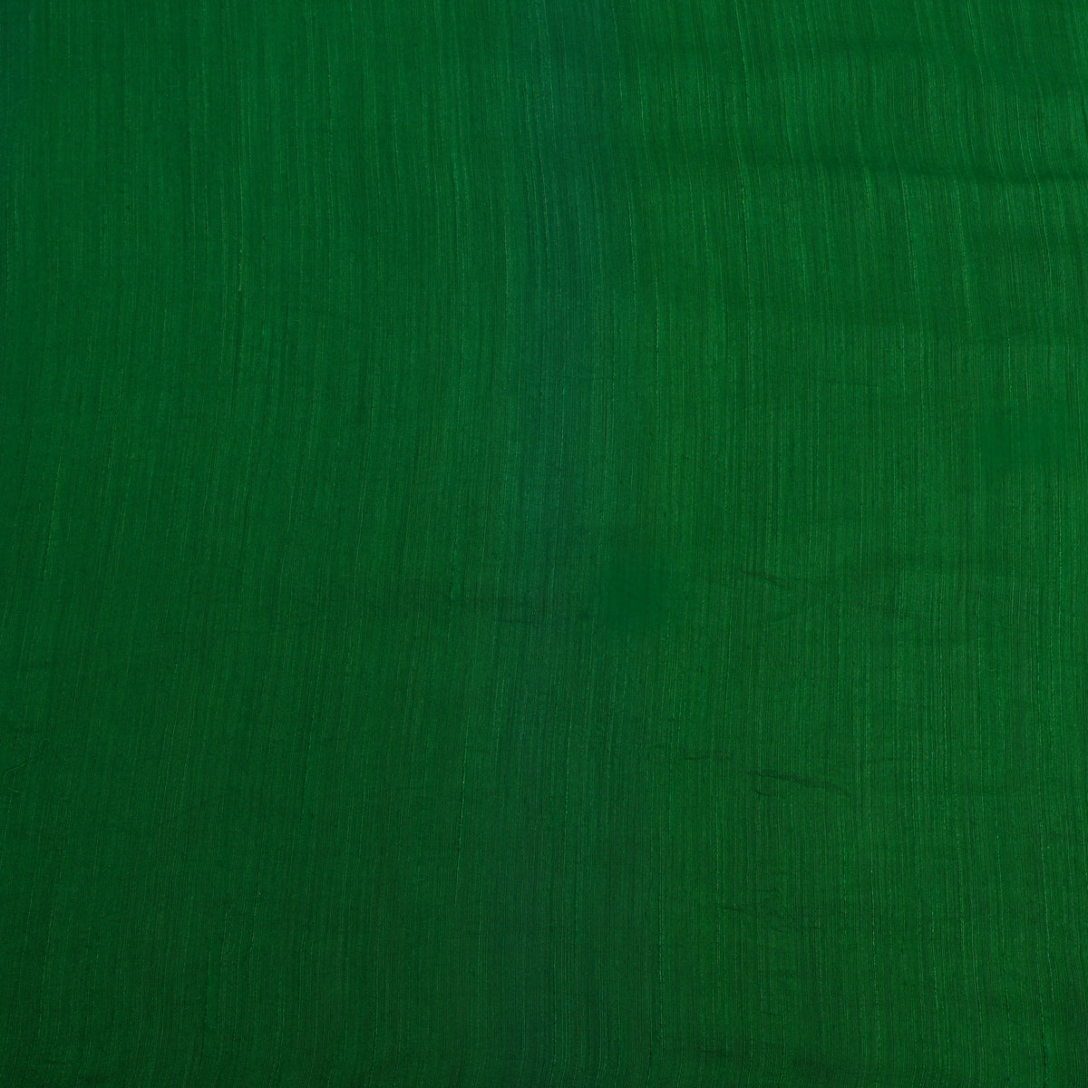 Emerald Plain Munga Tussar Silk Fabric