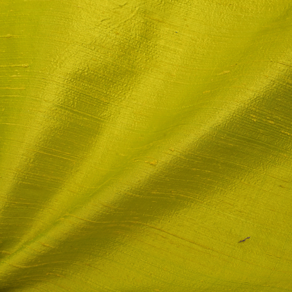 Parrot Green Plain Raw Silk Fabric