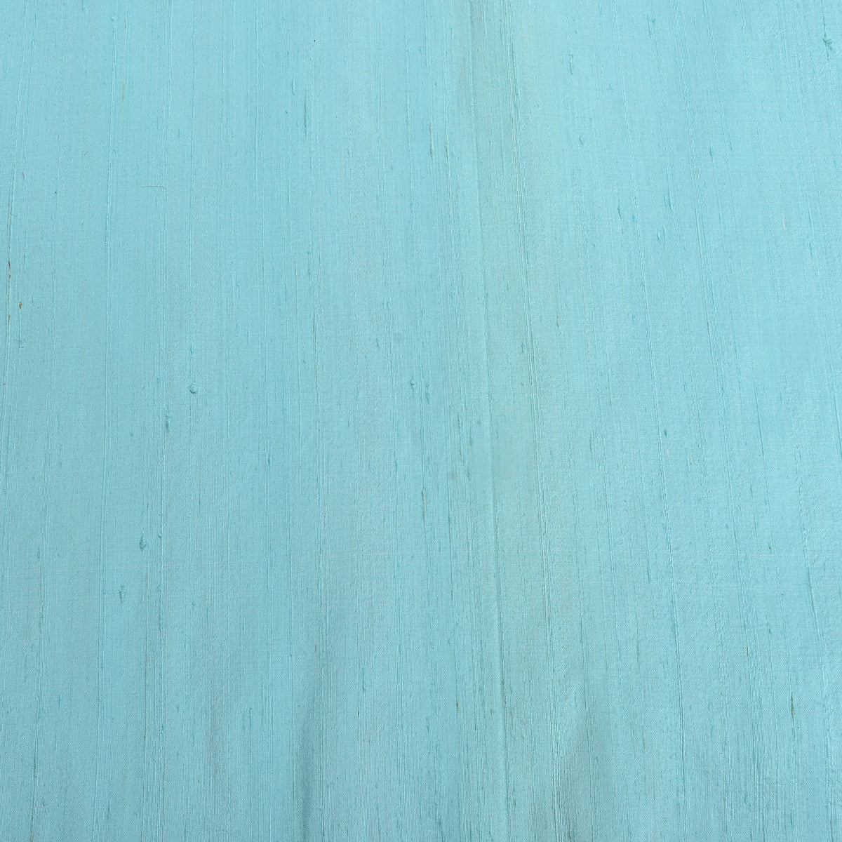 Aqua Plain Raw Silk Fabric