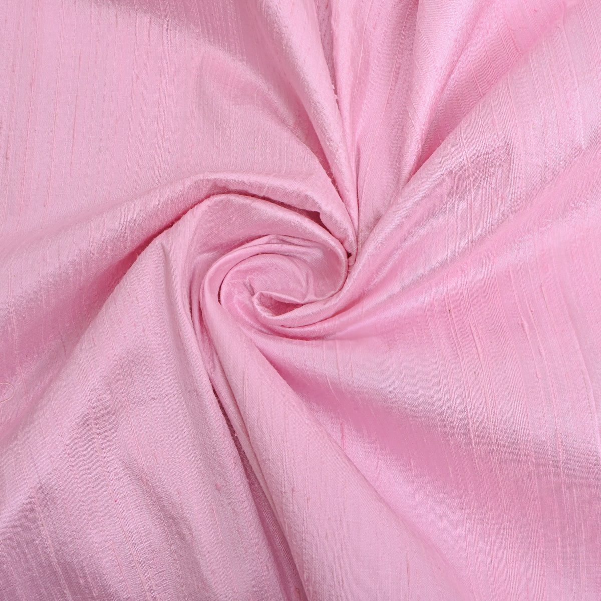 Candy Plain Raw Silk Fabric