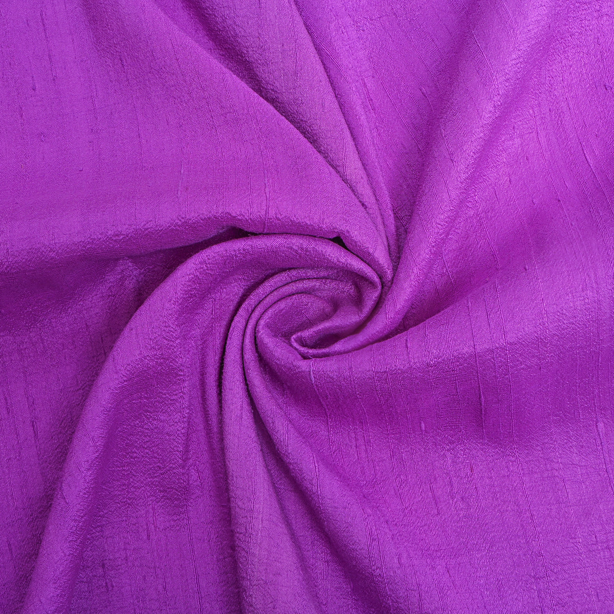 Bright Purple Plain Raw Silk Fabric