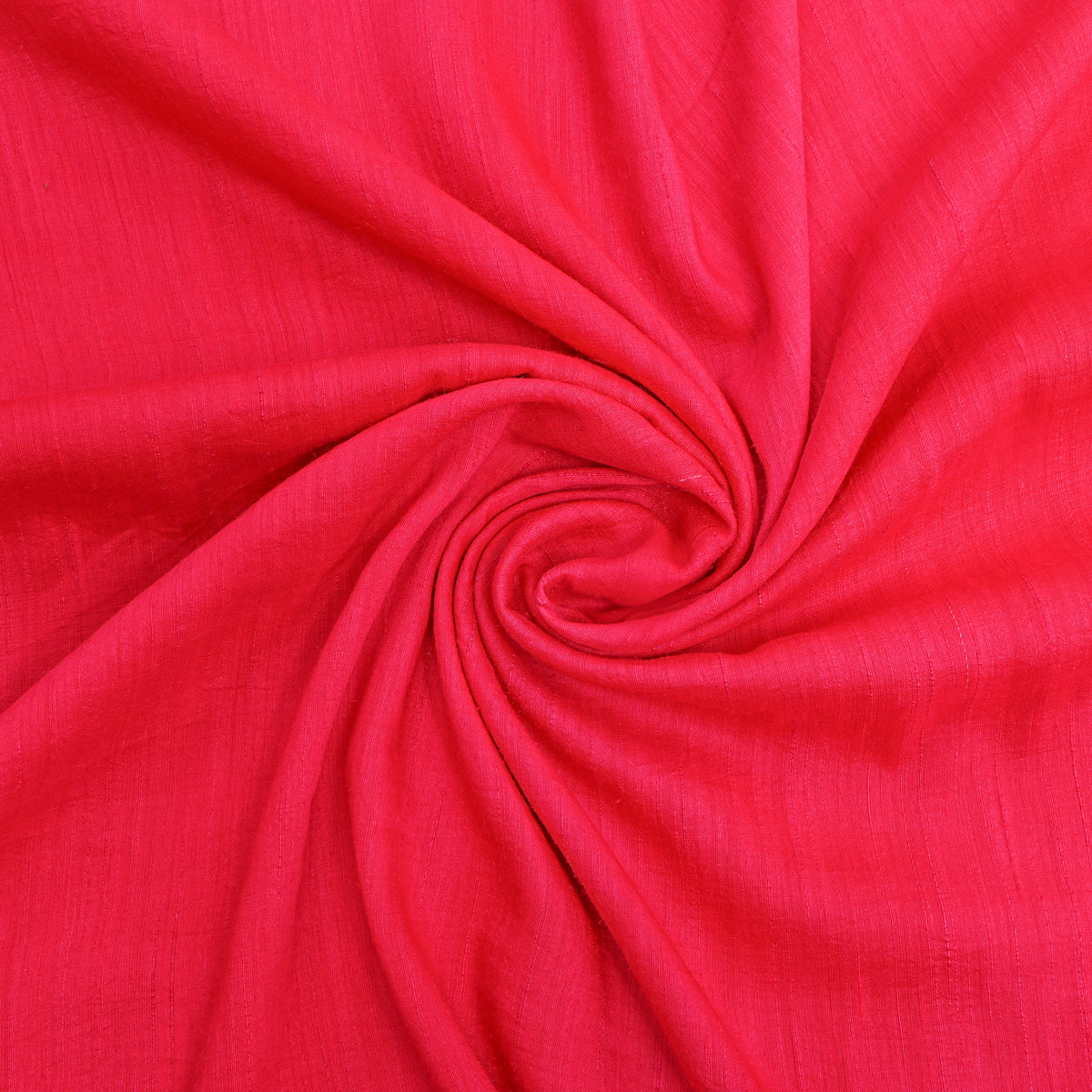Fuchsia Plain Munga Tussar Silk Fabric