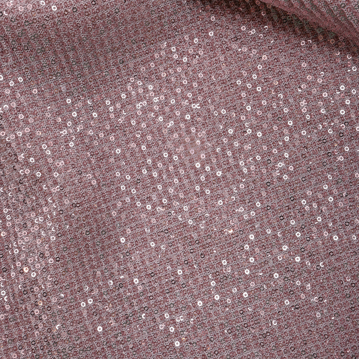 Lavender Sequin Embroidered Net