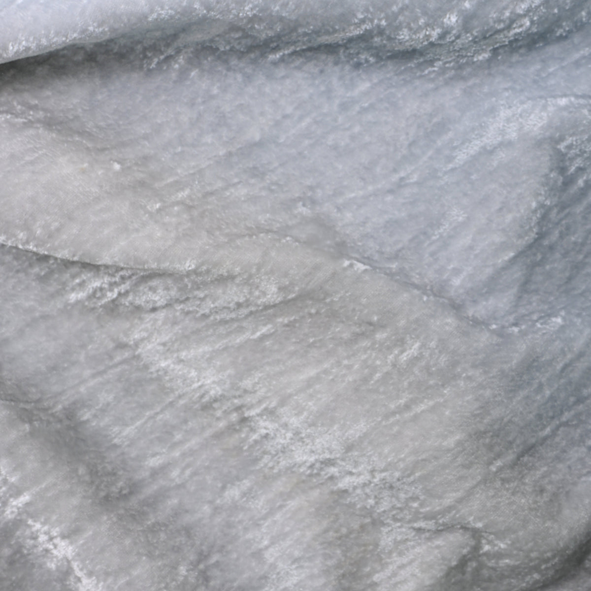 Plain Gray Velvet Fabric