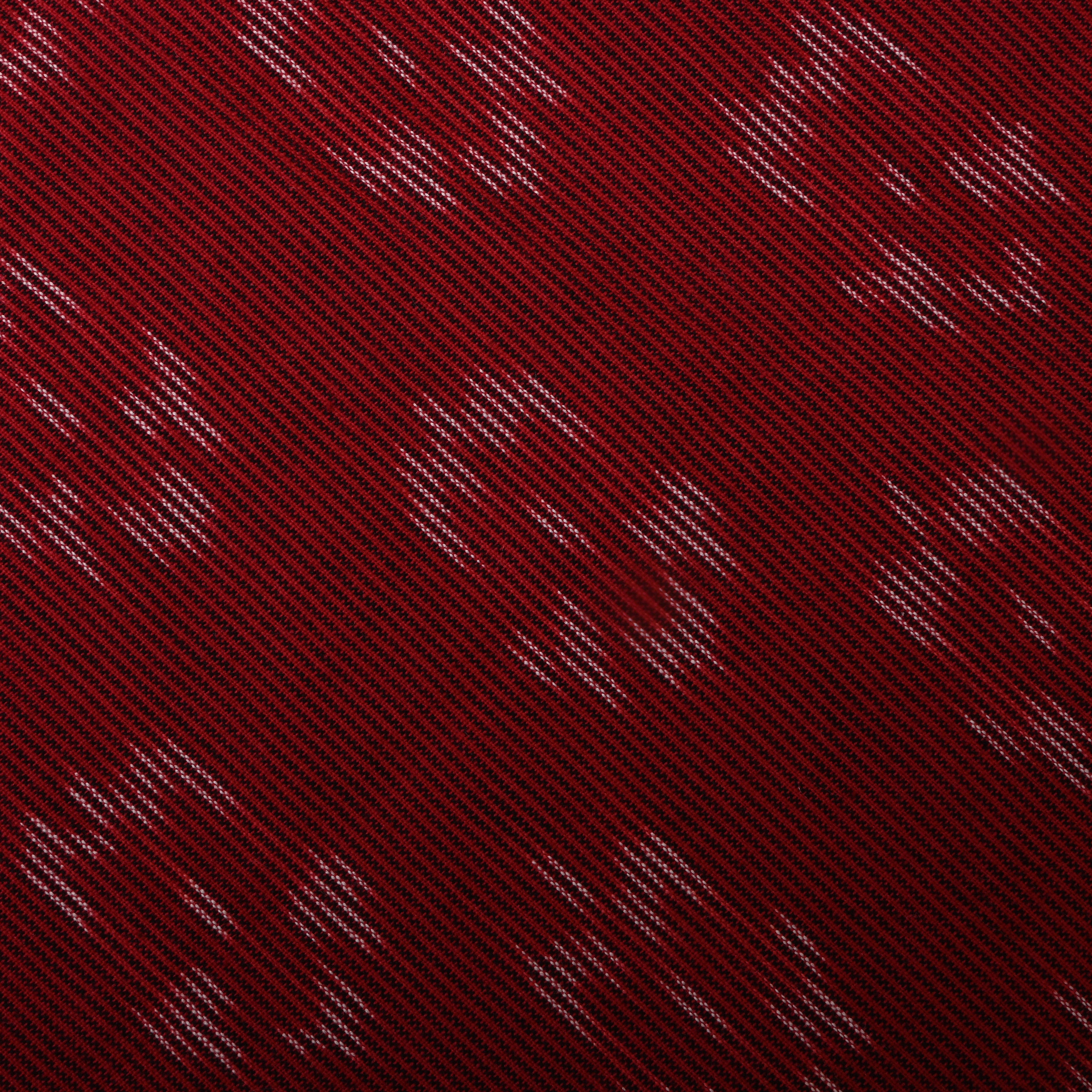Reddish Maroon Ikat Cotton Fabric