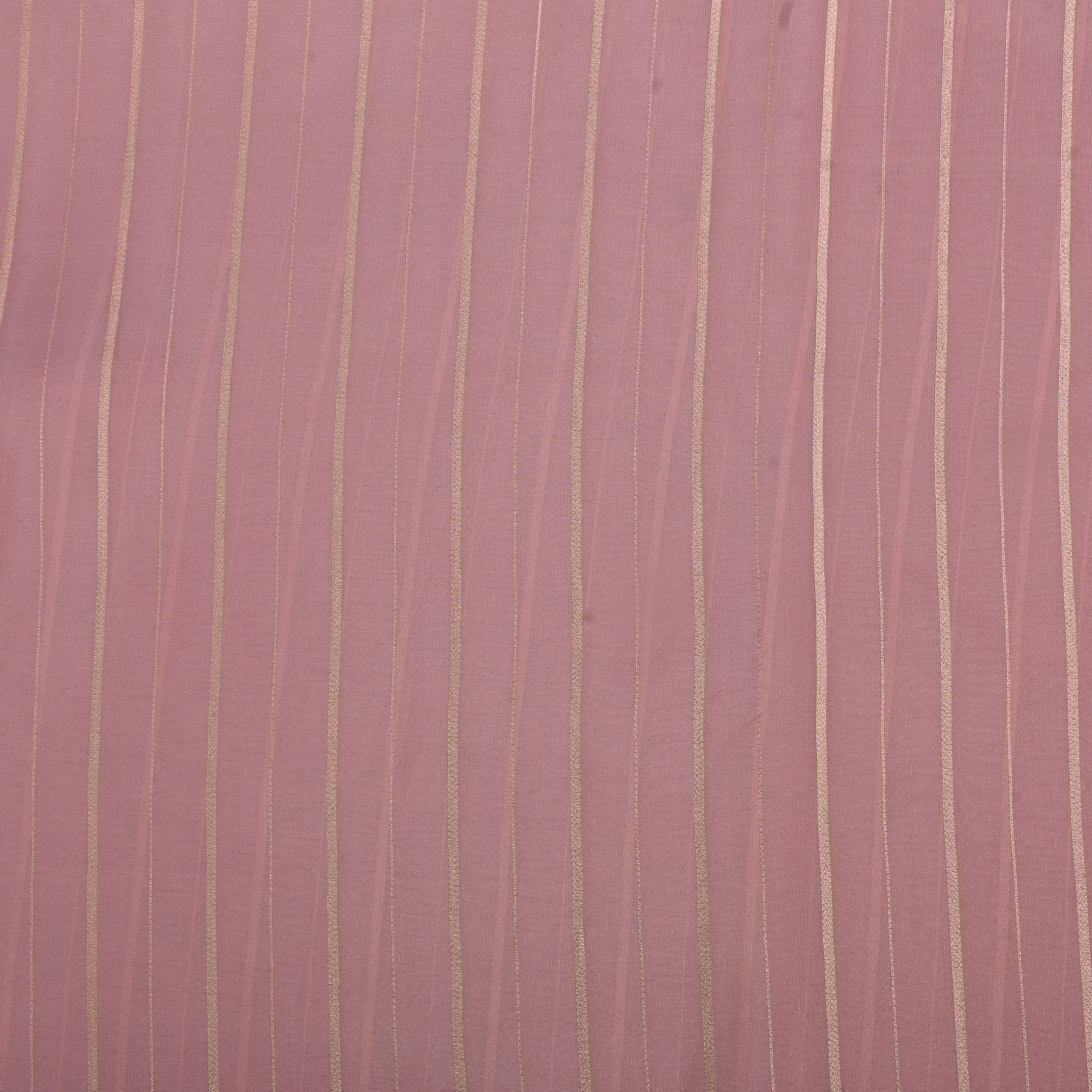 Soft Pink Silk Fabric With Stripes