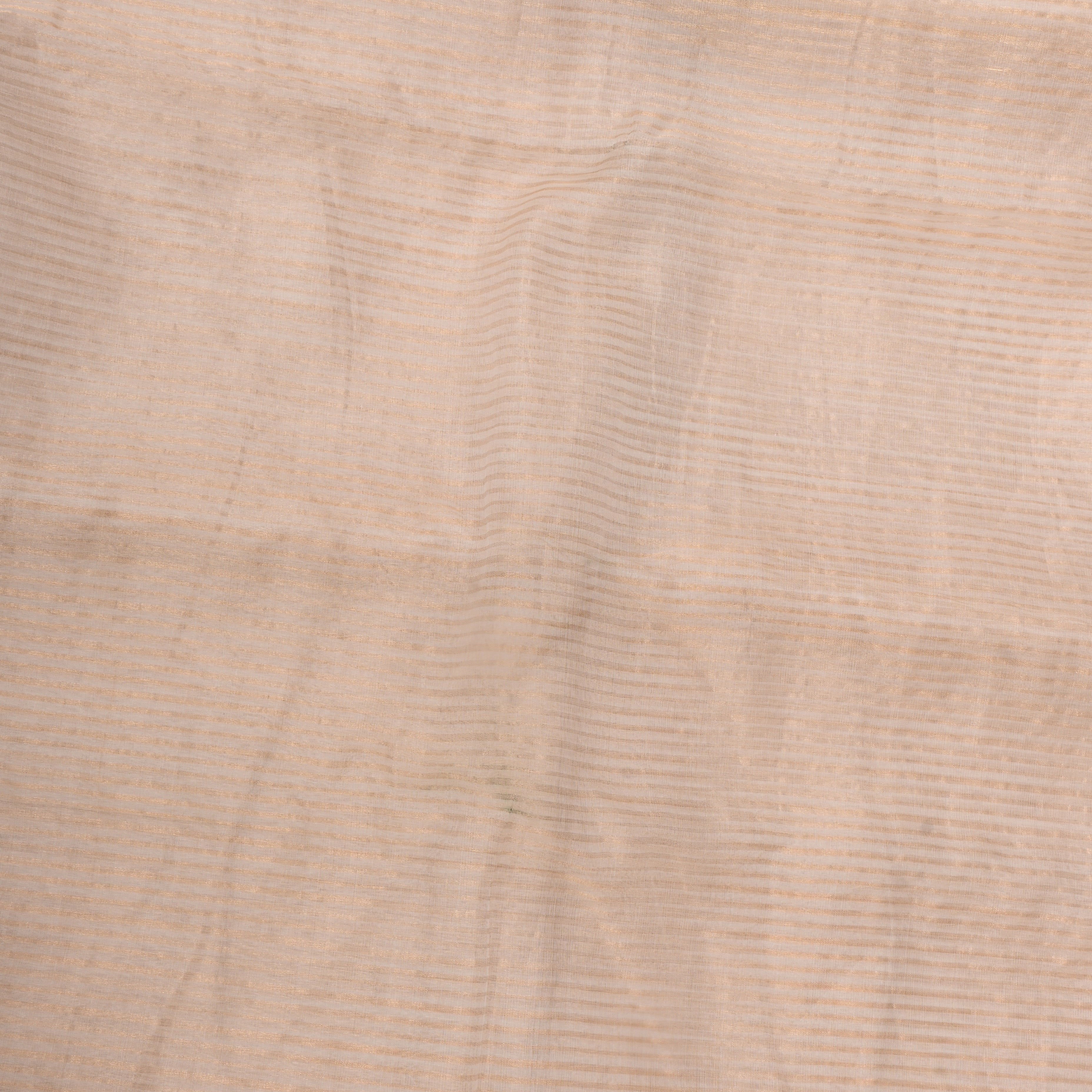 Off-White Solid Organza Fabric