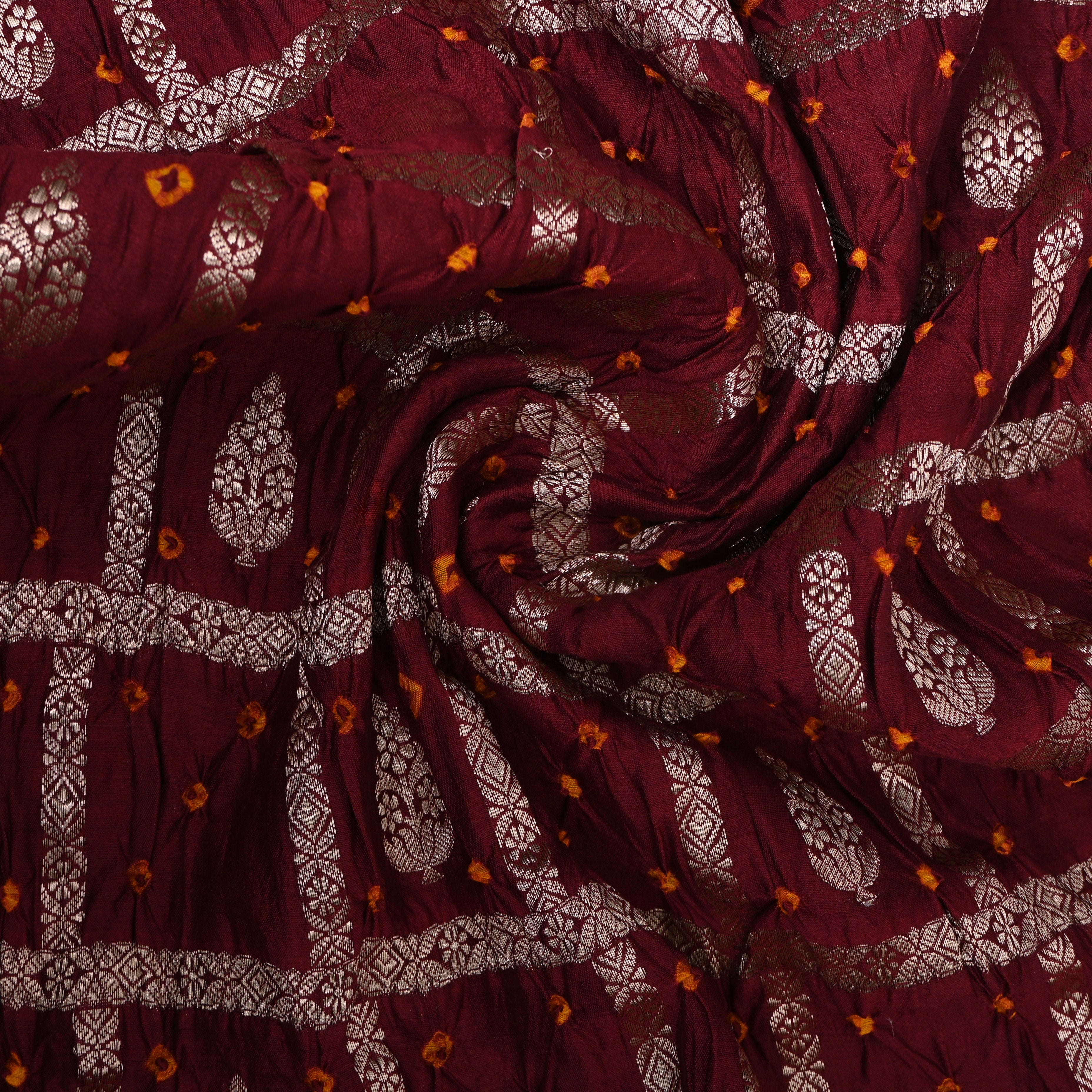 Golden Mustard Printed Tissue