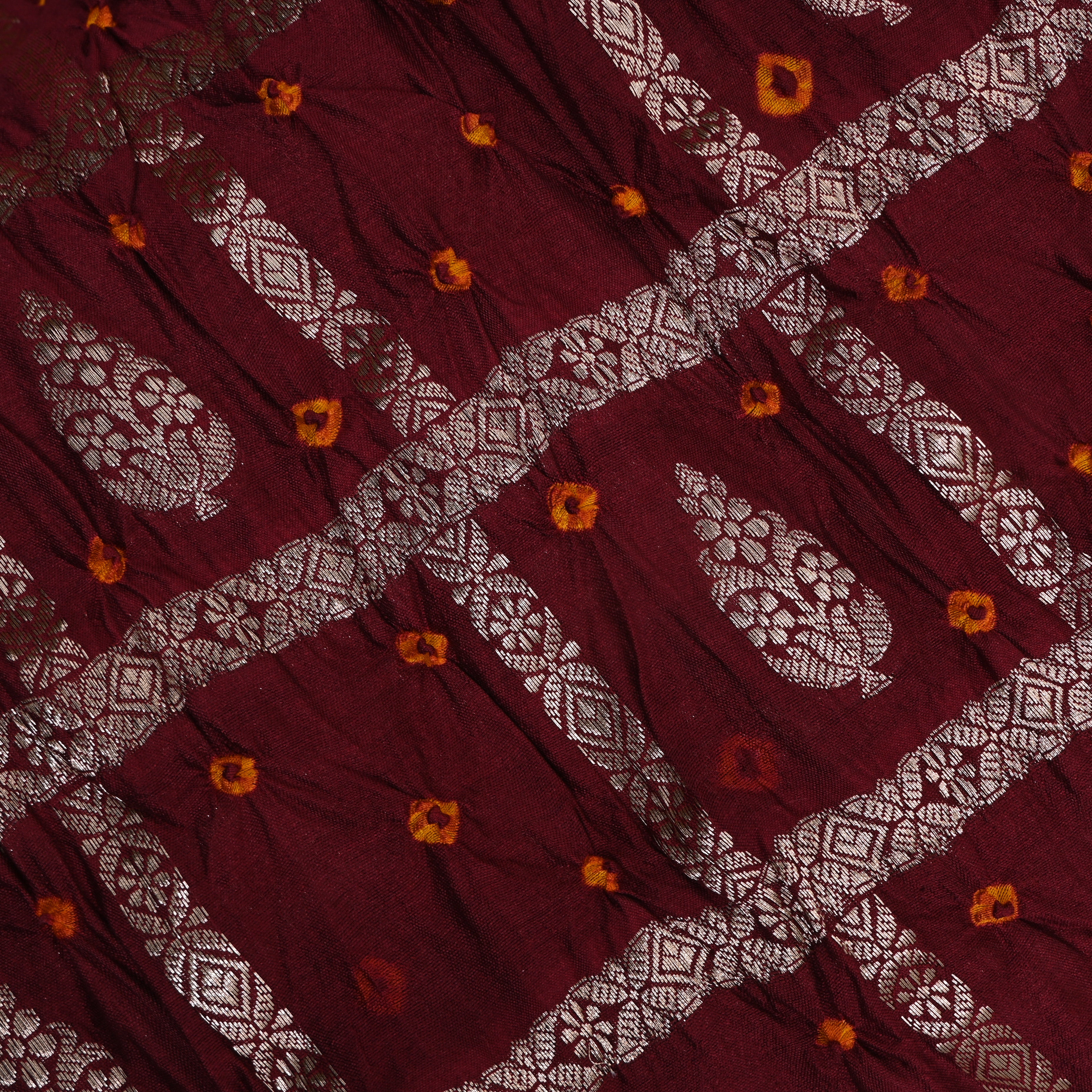 Golden Mustard Printed Tissue