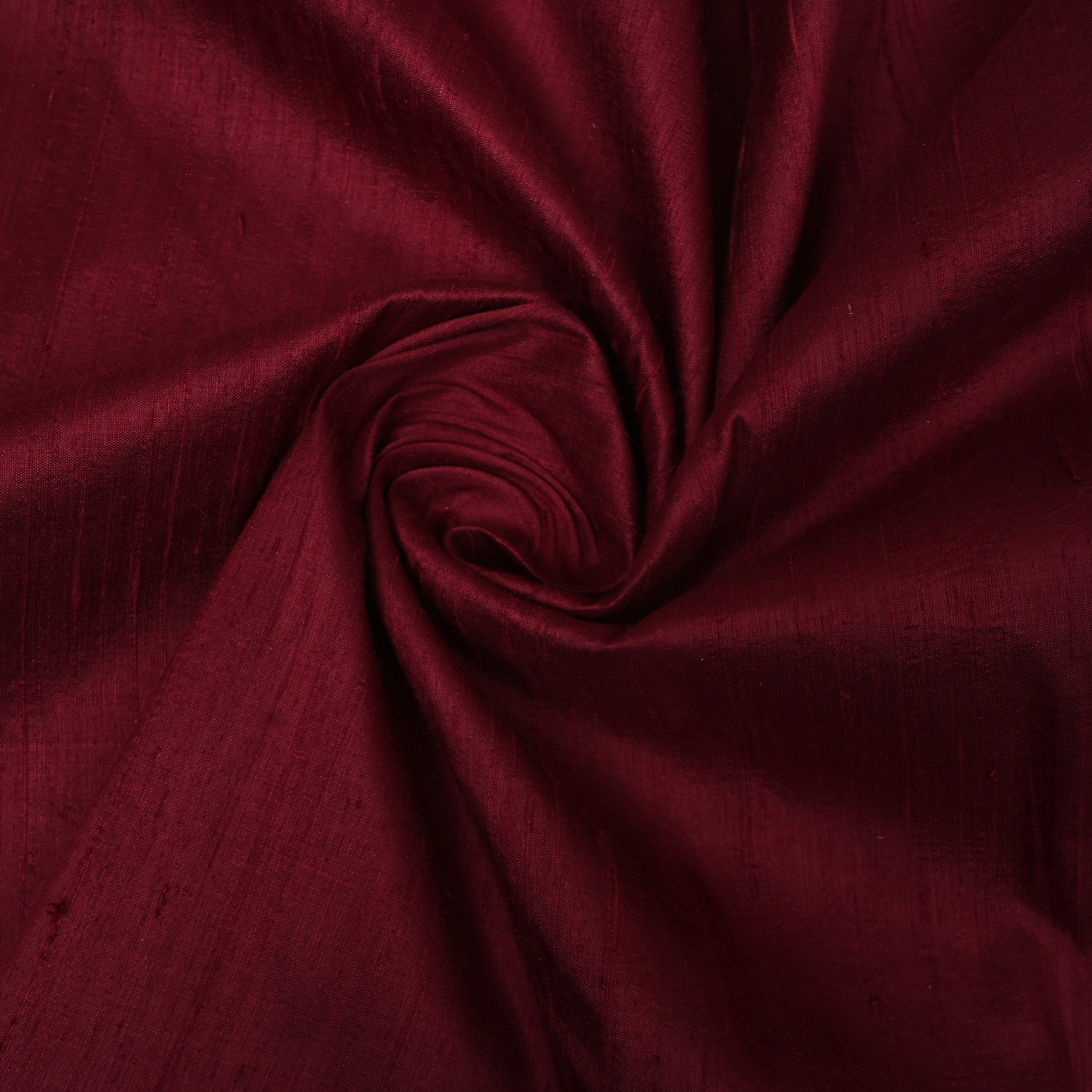 Deep Maroon Pure Silk