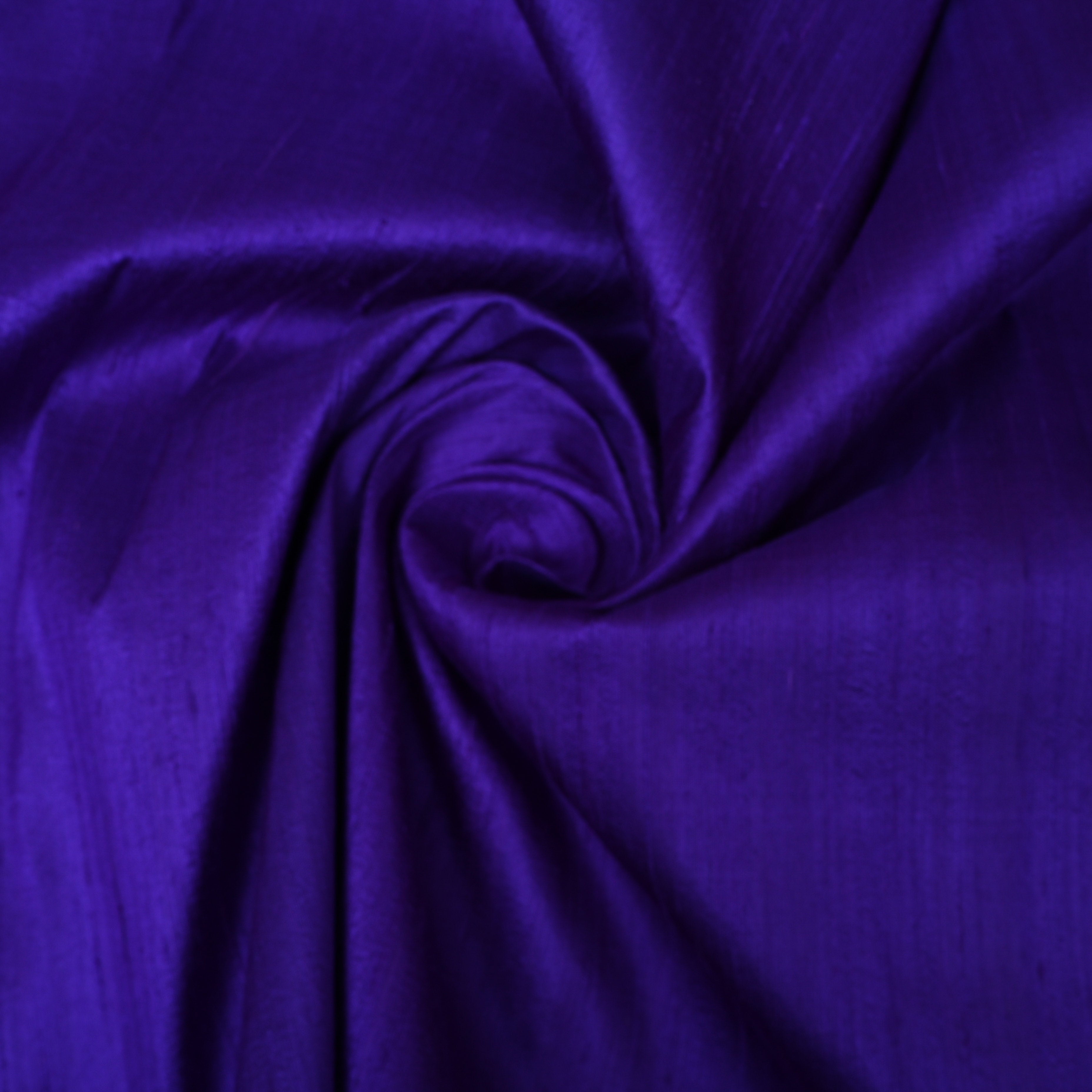 Dark Blue Plain Silk Fabric