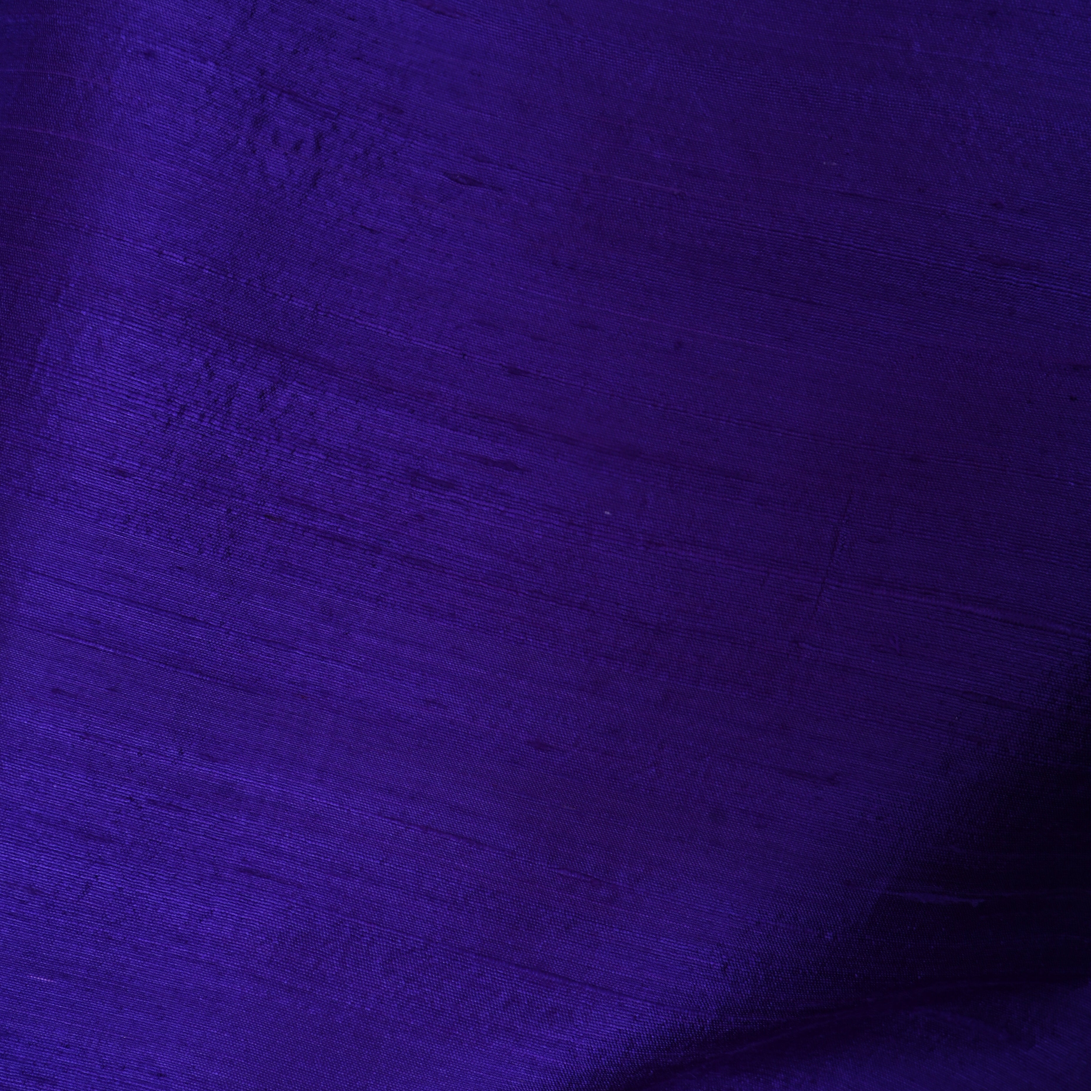 Dark Blue Plain Silk Fabric