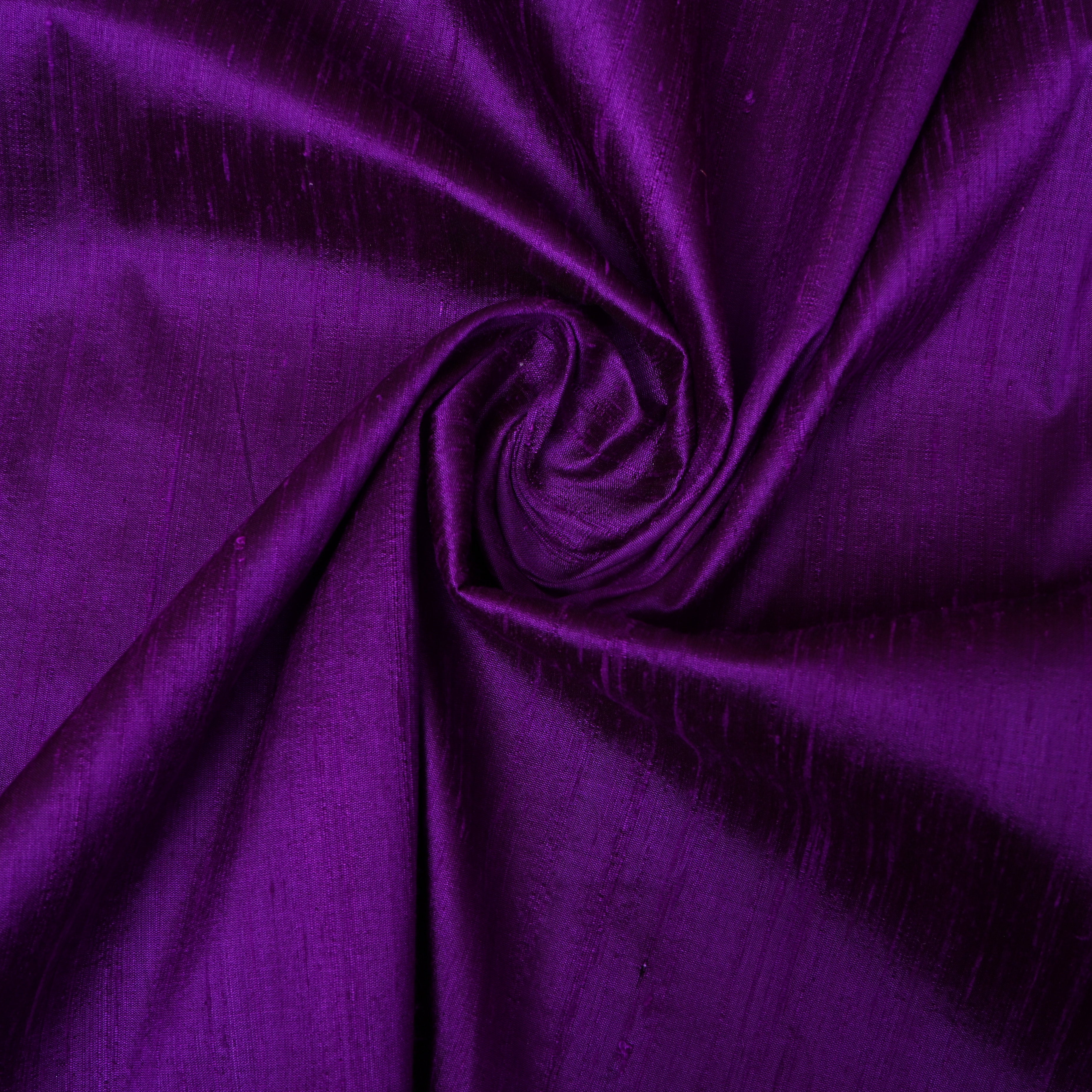 Deep Purple Plain Silk