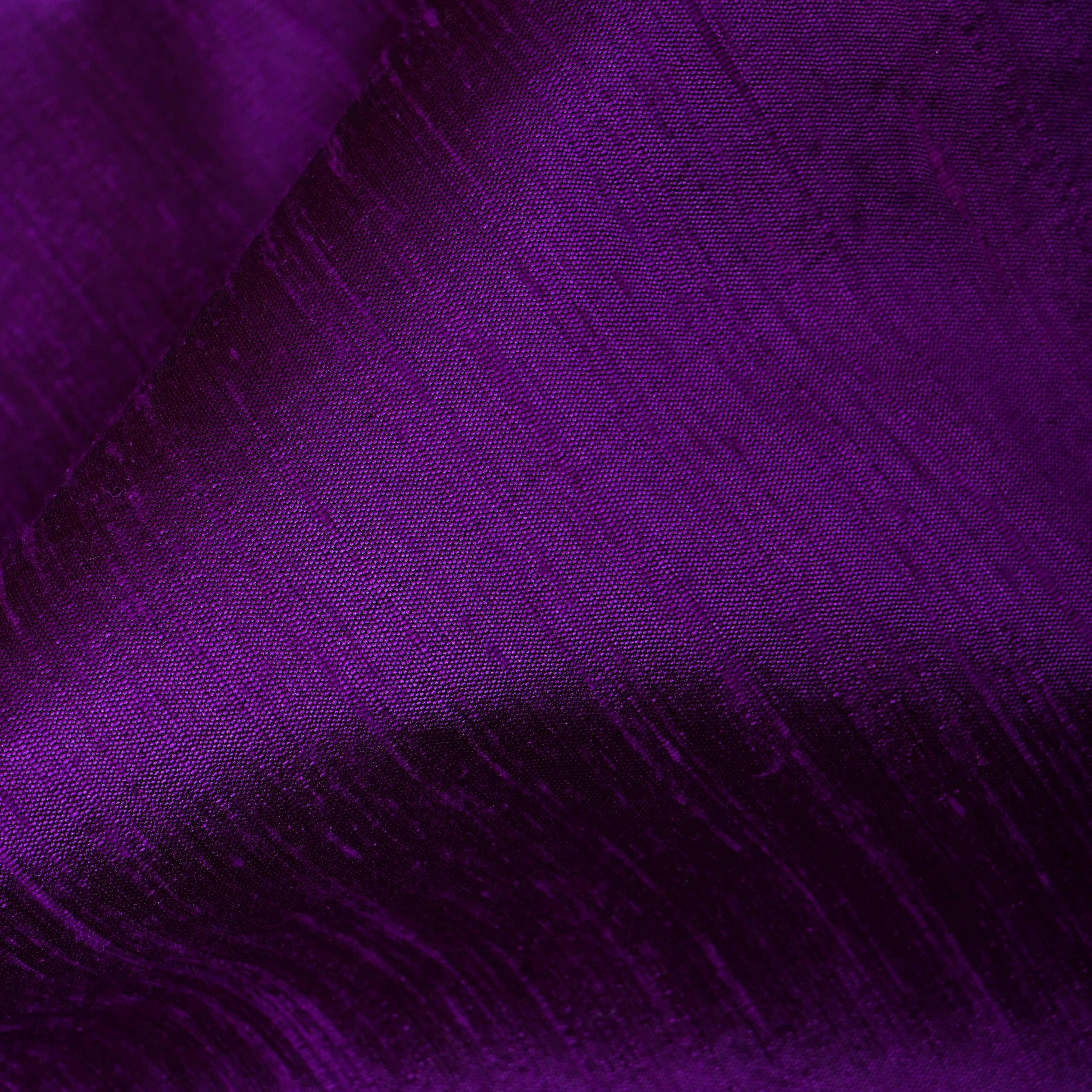 Deep Purple Plain Silk