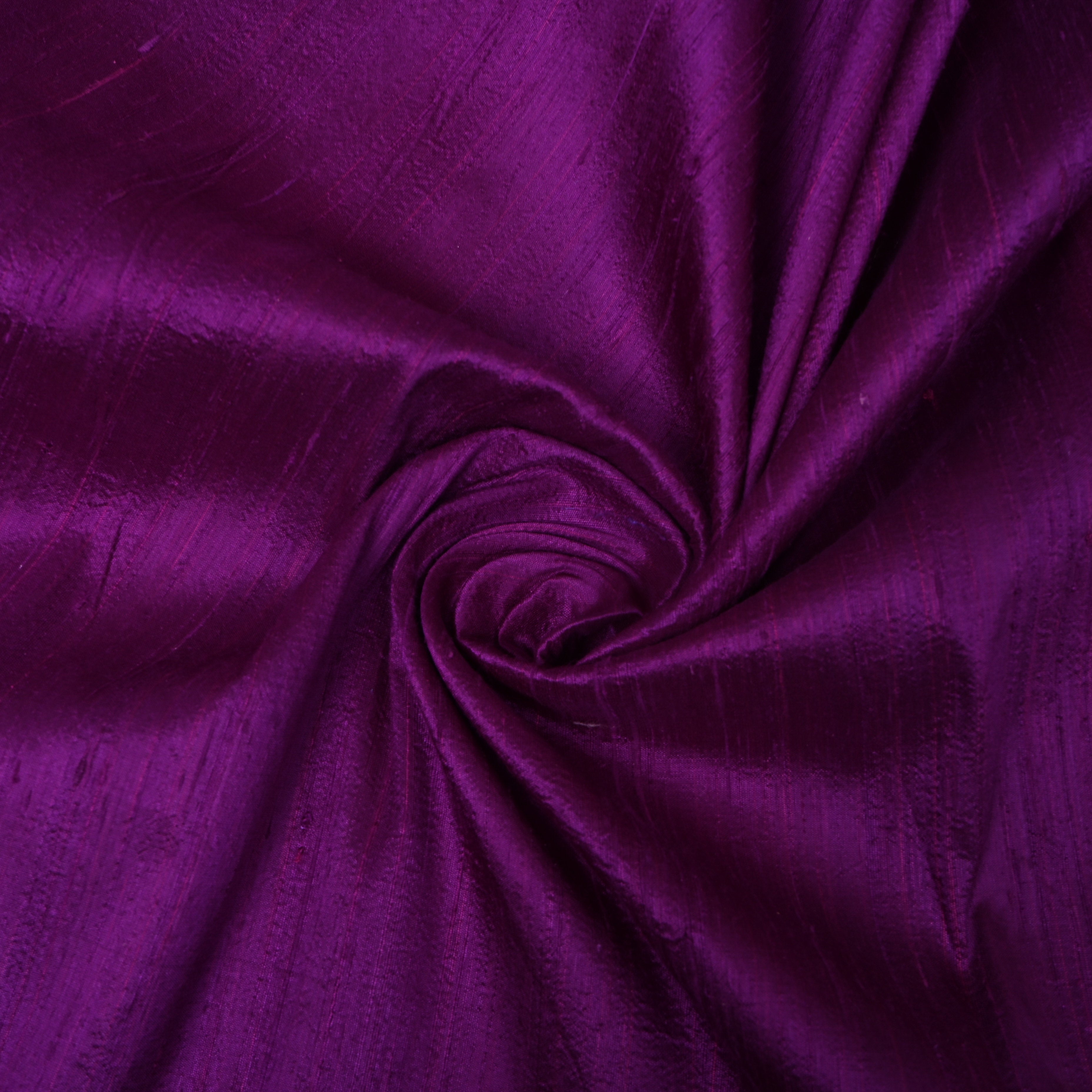 Plain Royal Purple Dupion Silk Fabric