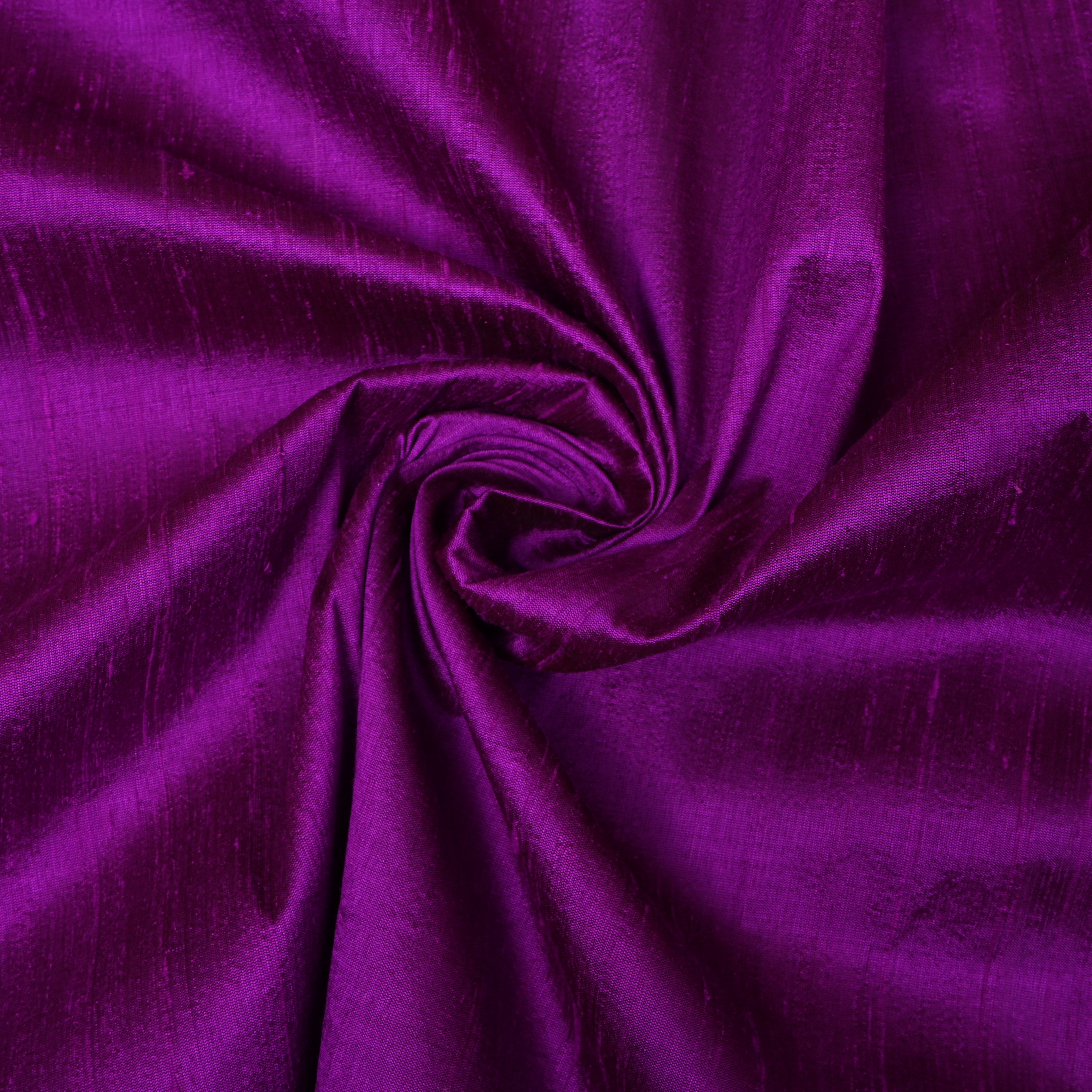 Magenta Purple Plain Silk