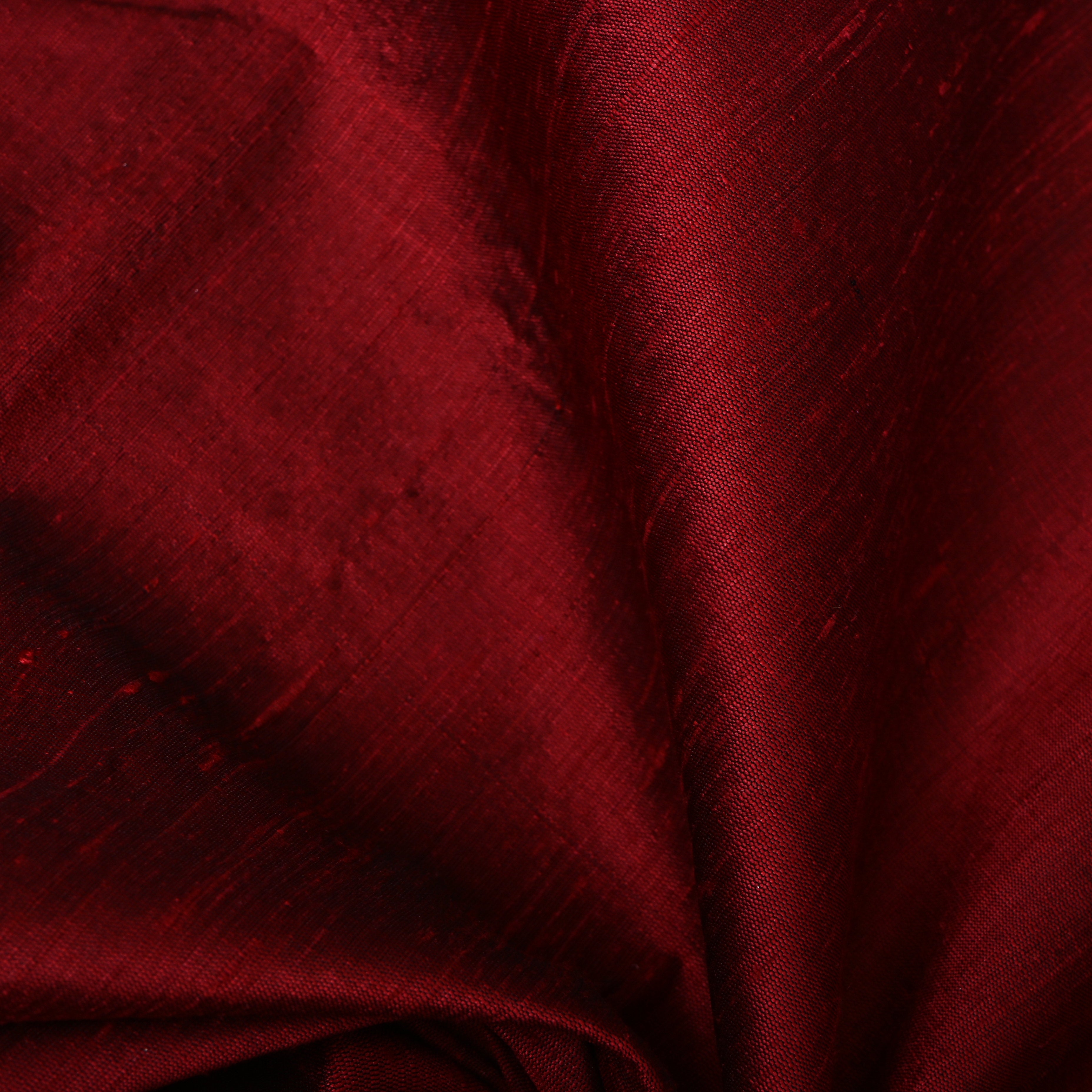 Maroon Plain Silk