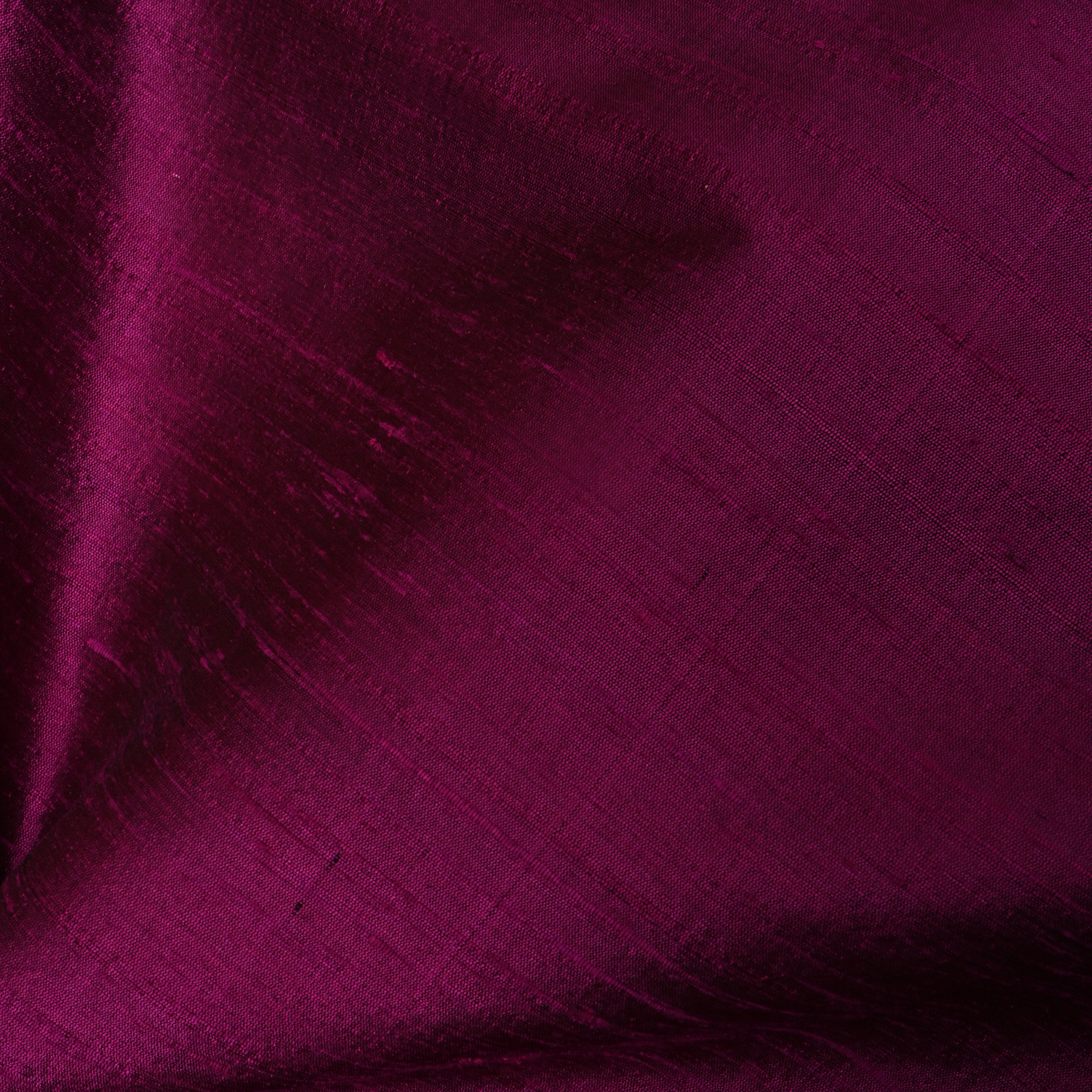 Wine Magenta Pure Silk