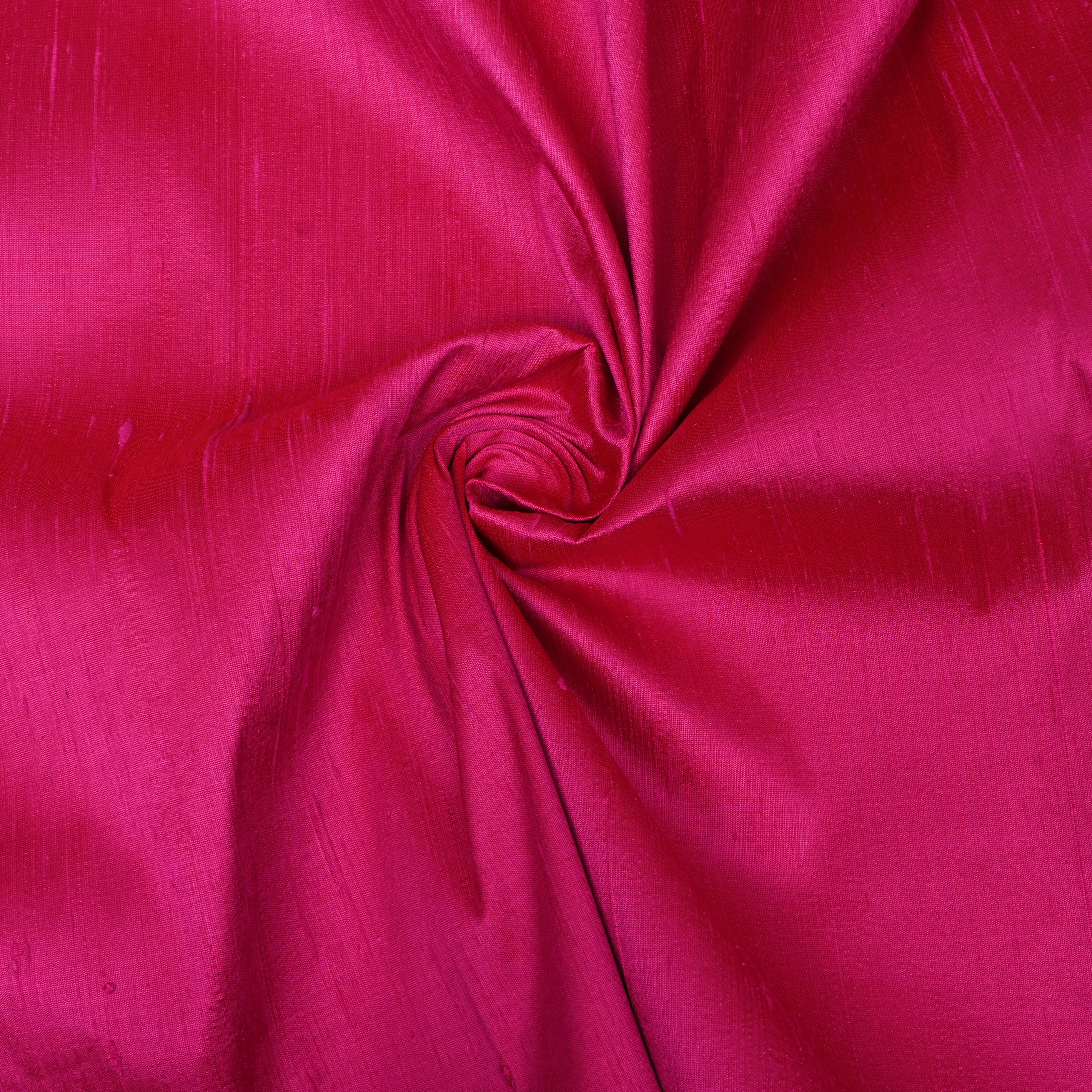 Rain Pink Plain Silk
