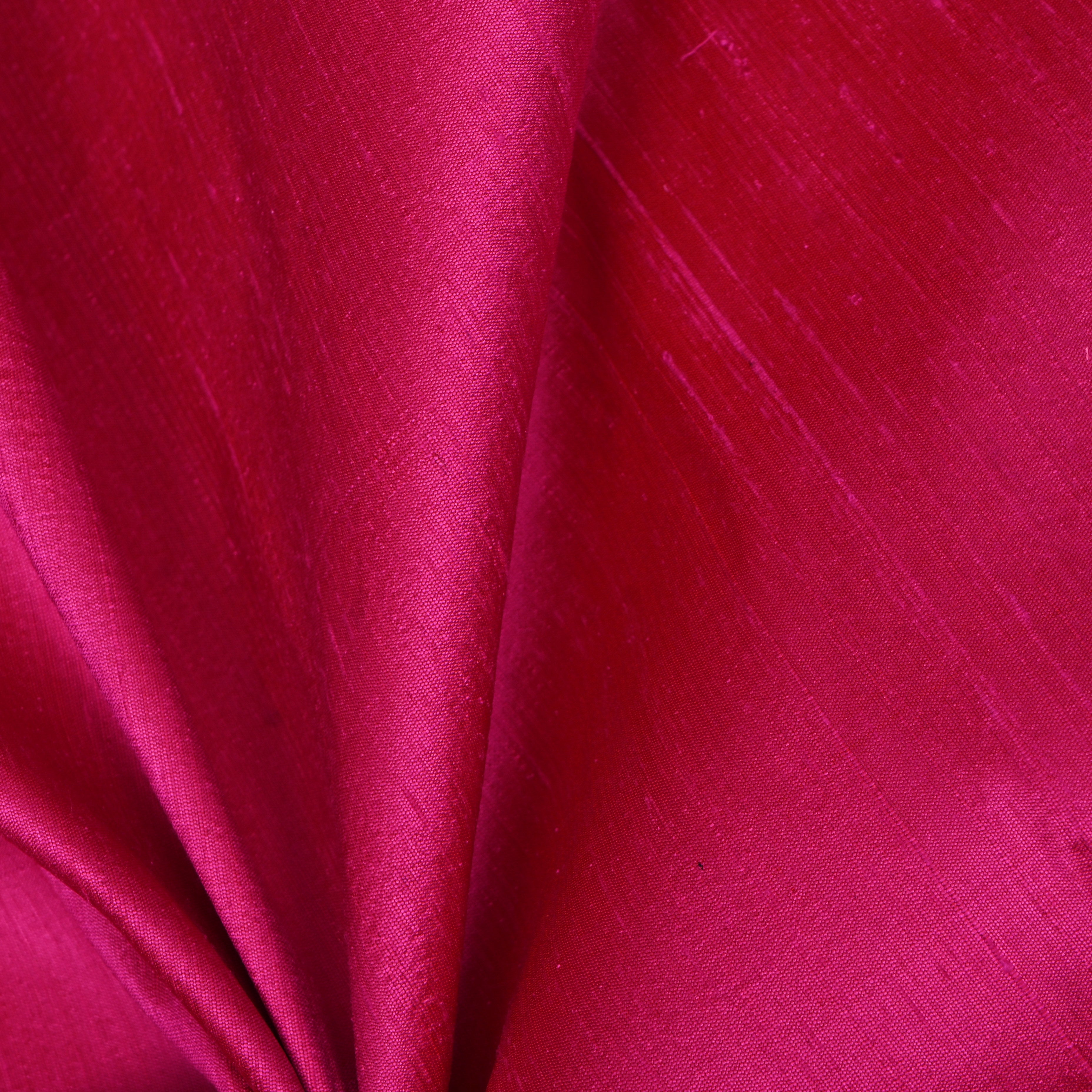 Rain Pink Plain Silk