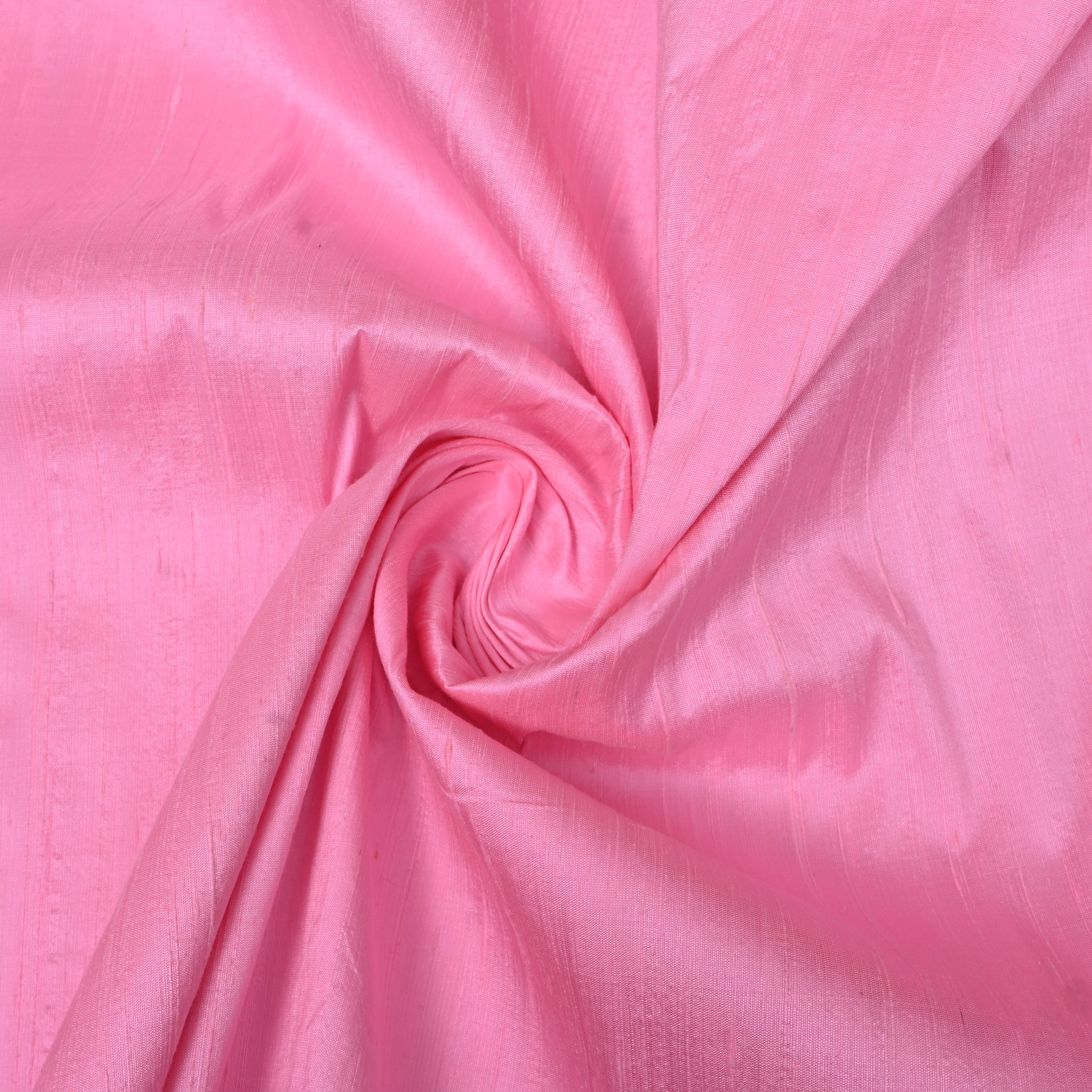Light Baby Pink Plain Silk