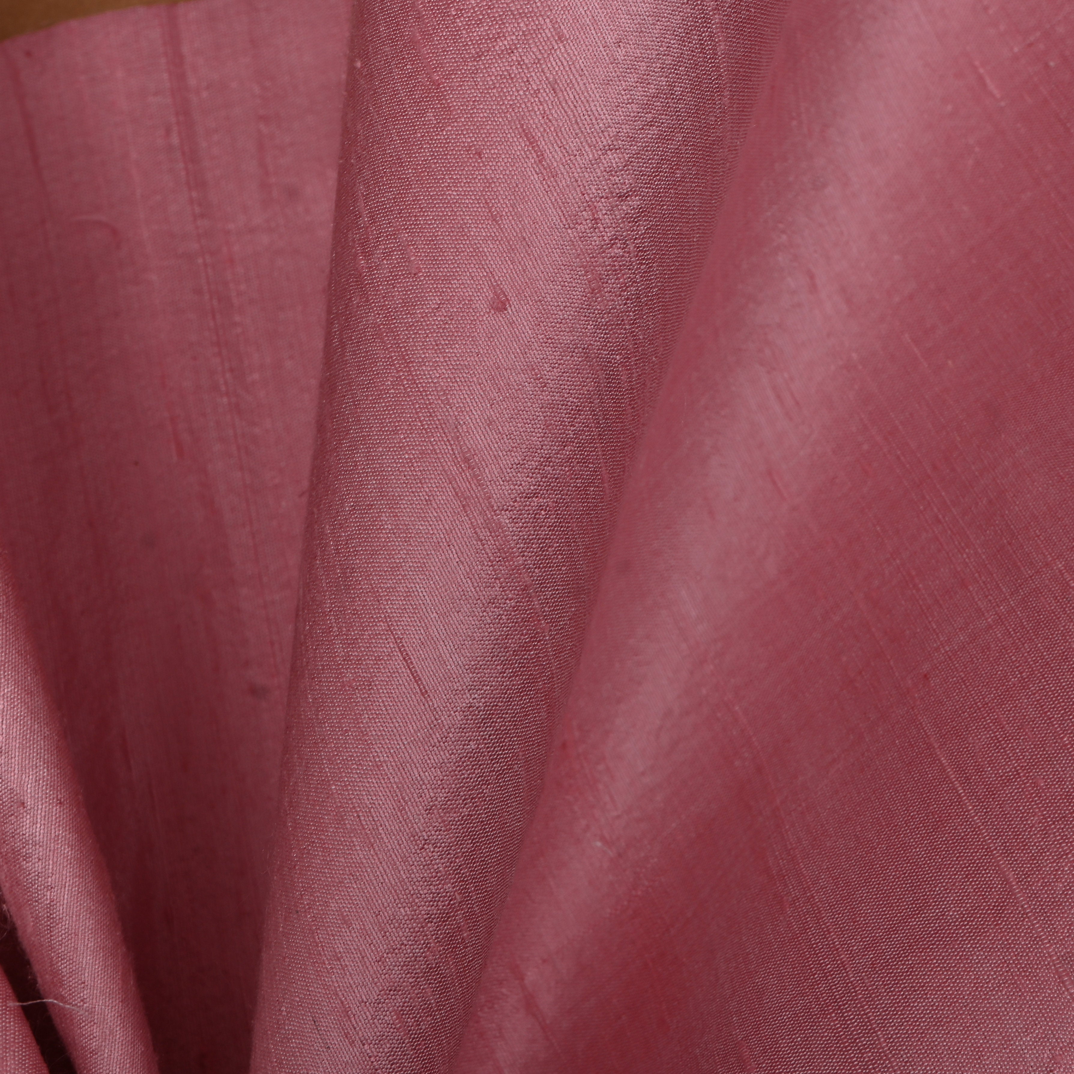 Baby Blush Pink Plain Silk Fabric