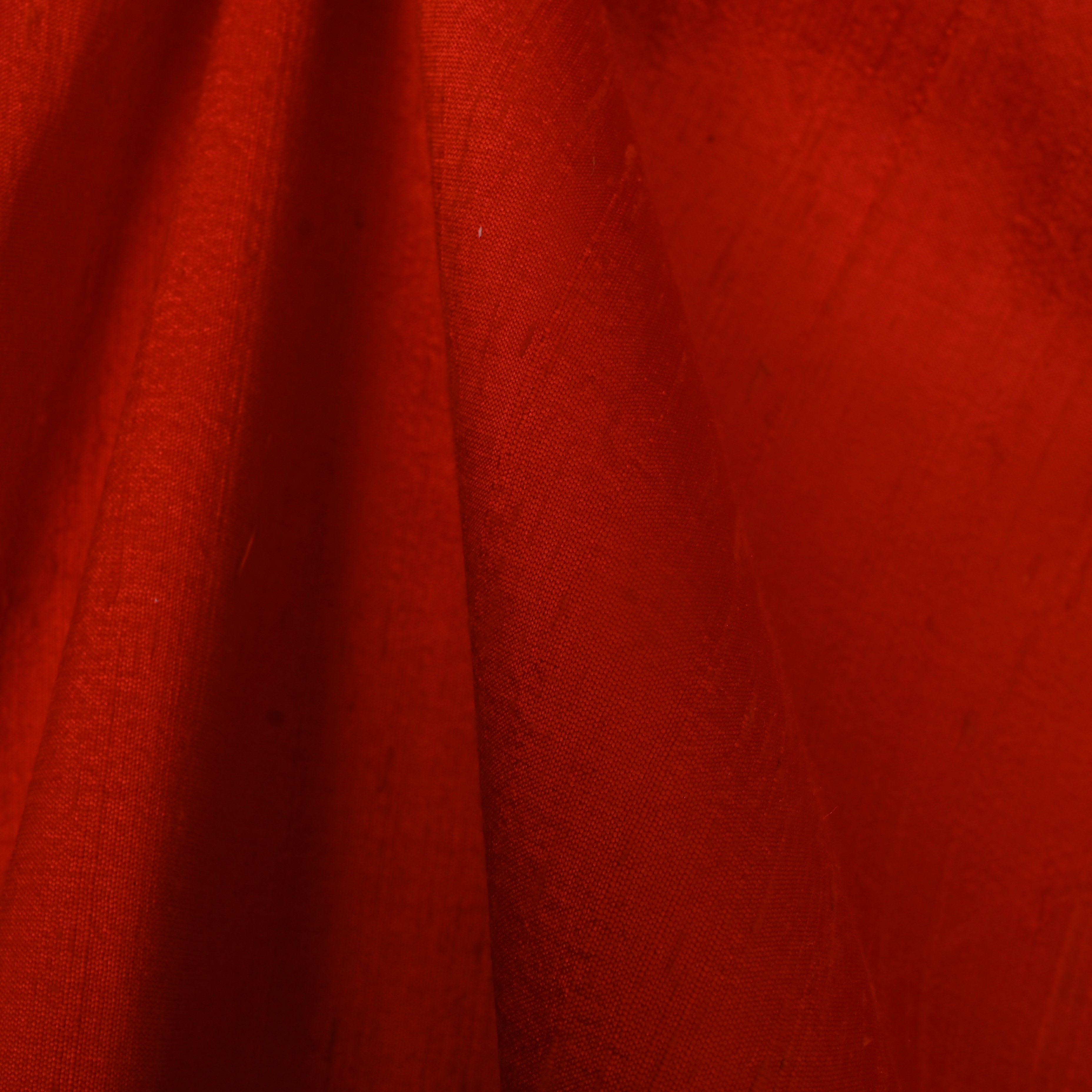 Tomato Red Glossy Silk