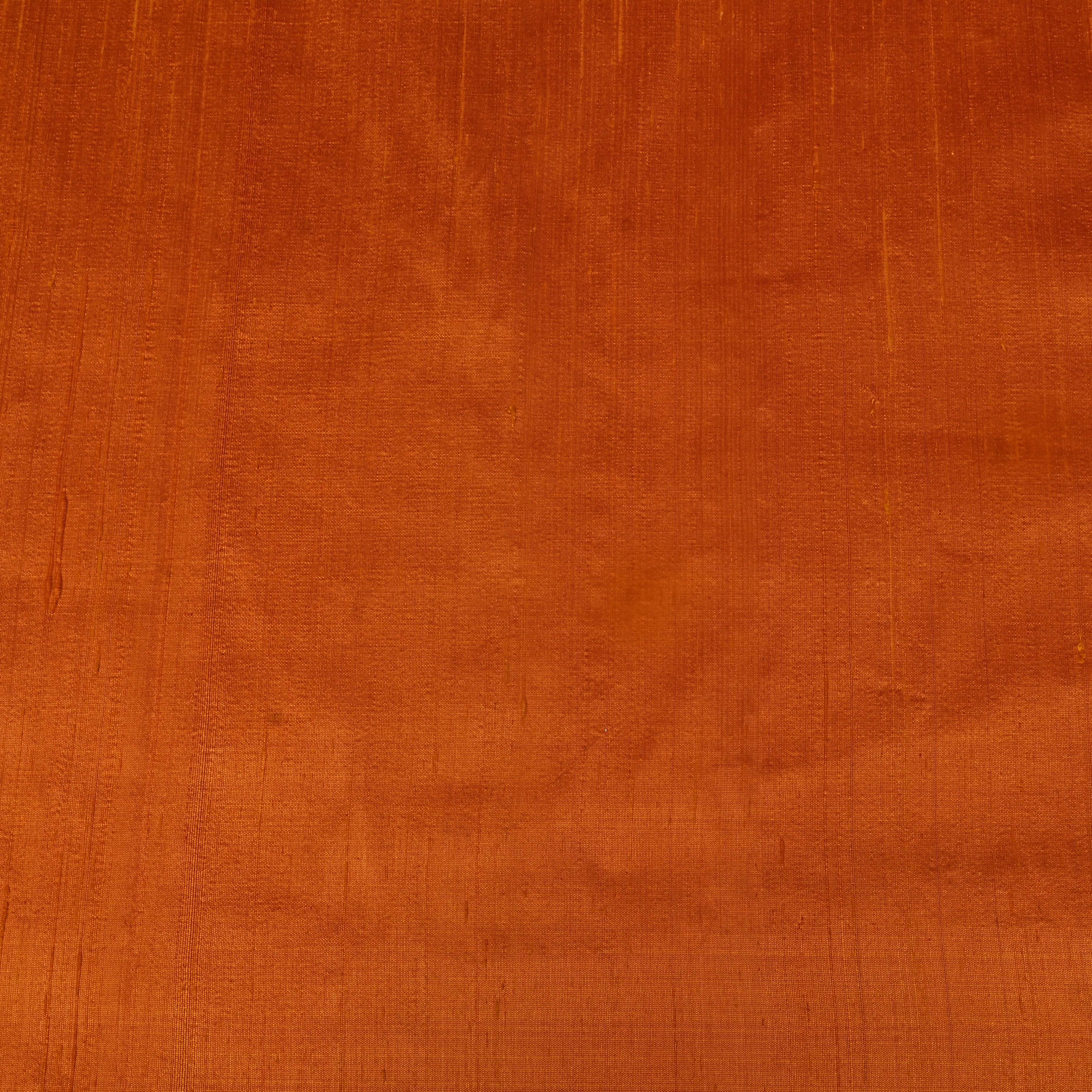 Orange Plain Silk