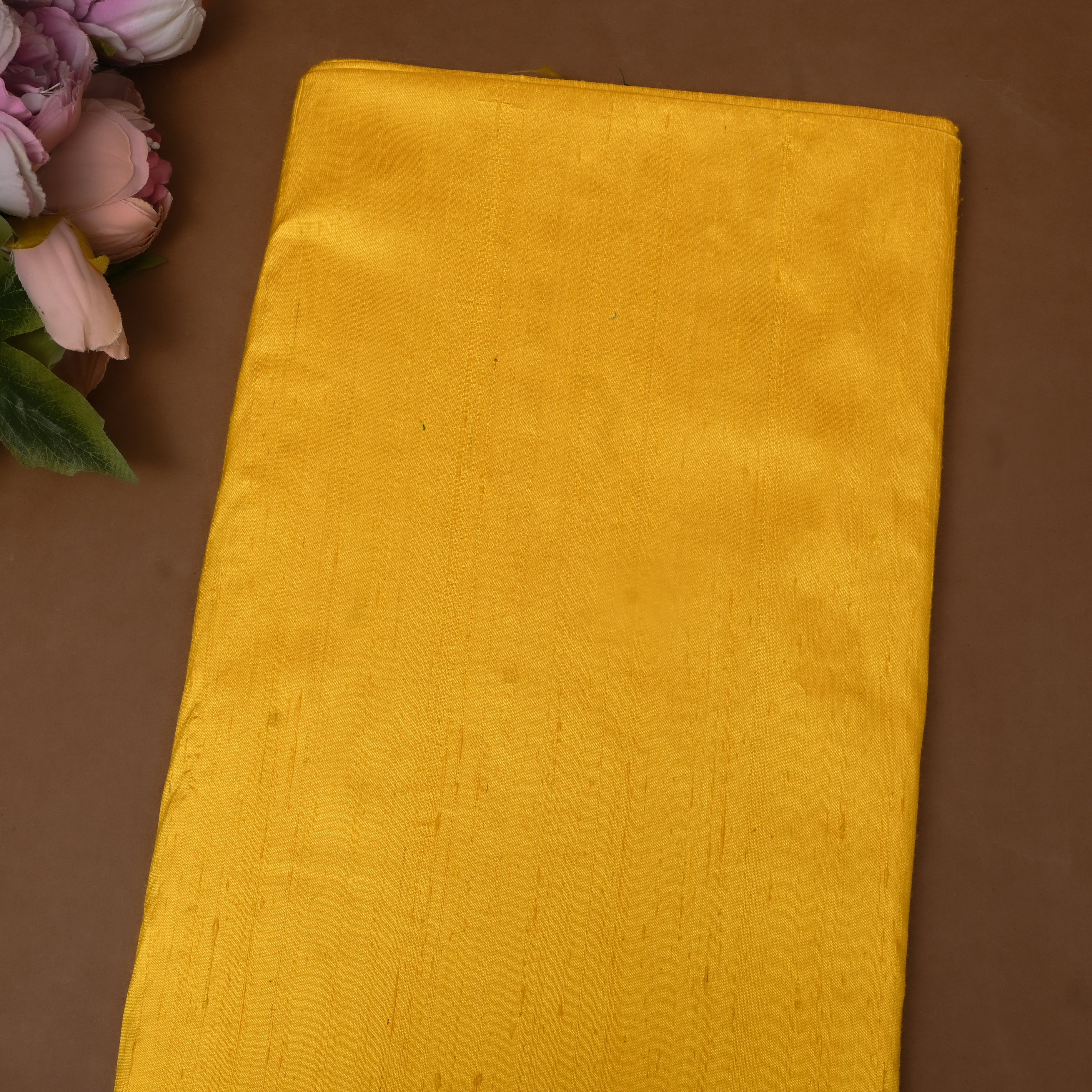 Sunshine Yellow Pure Silk