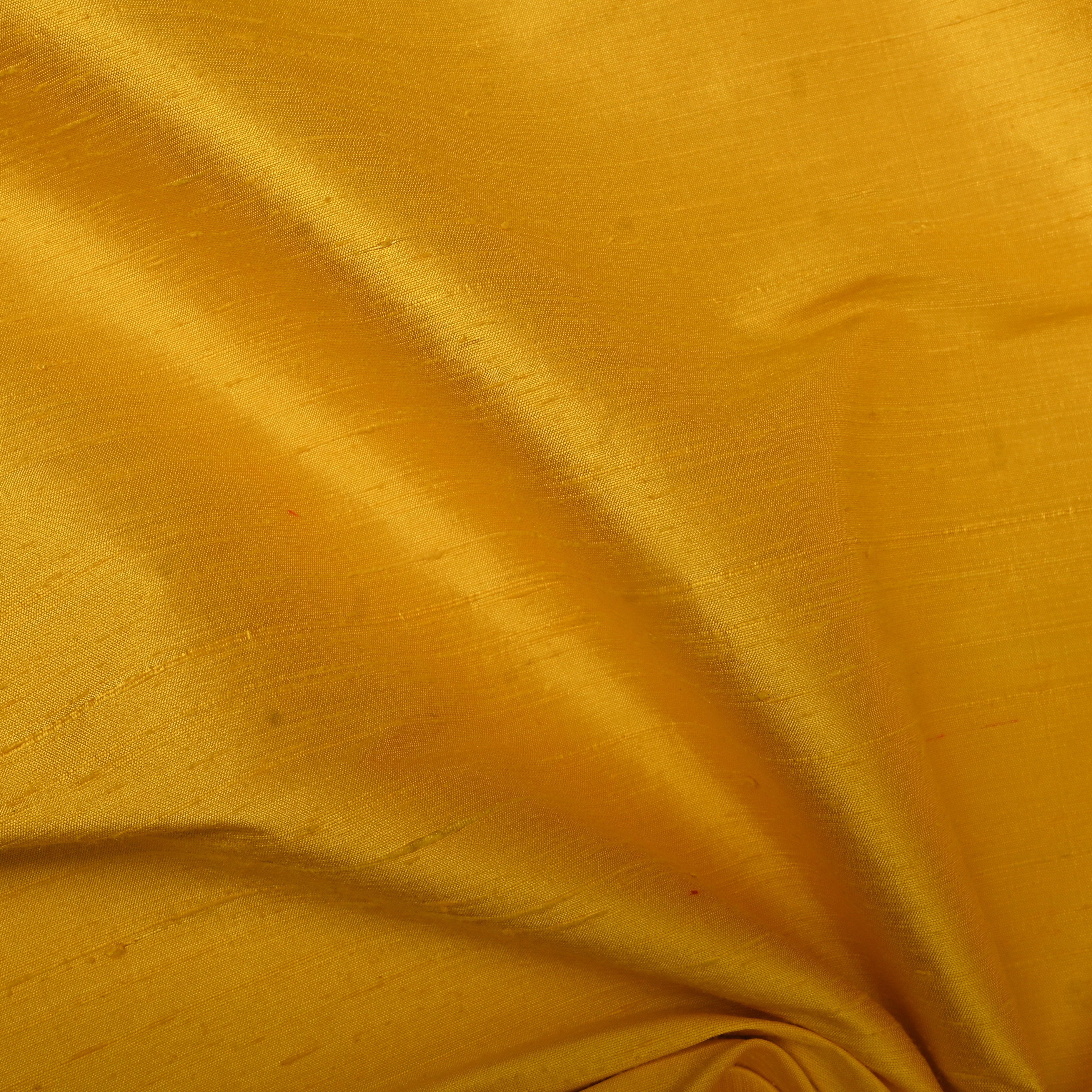 Sunshine Yellow Pure Silk