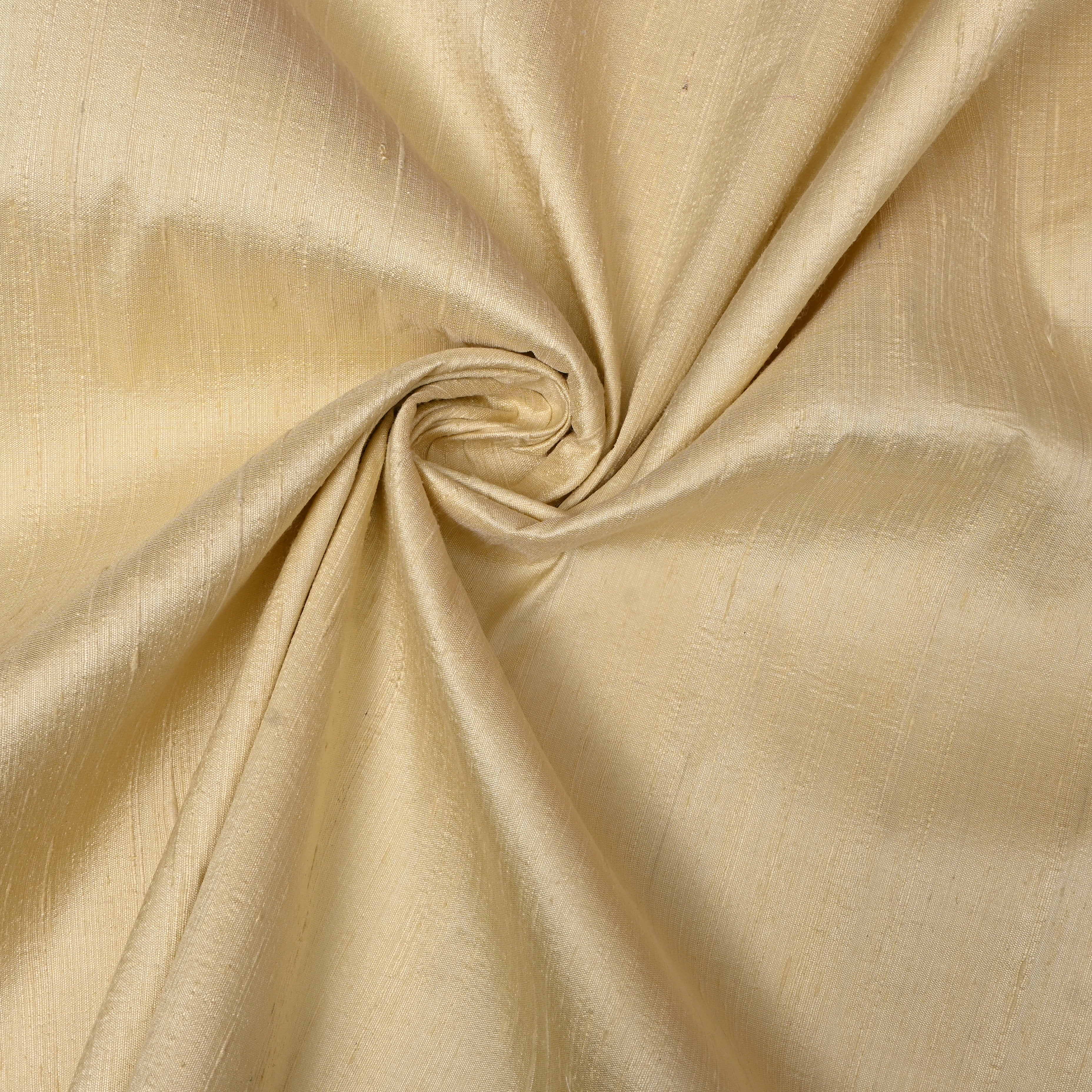 Cream Plain Silk