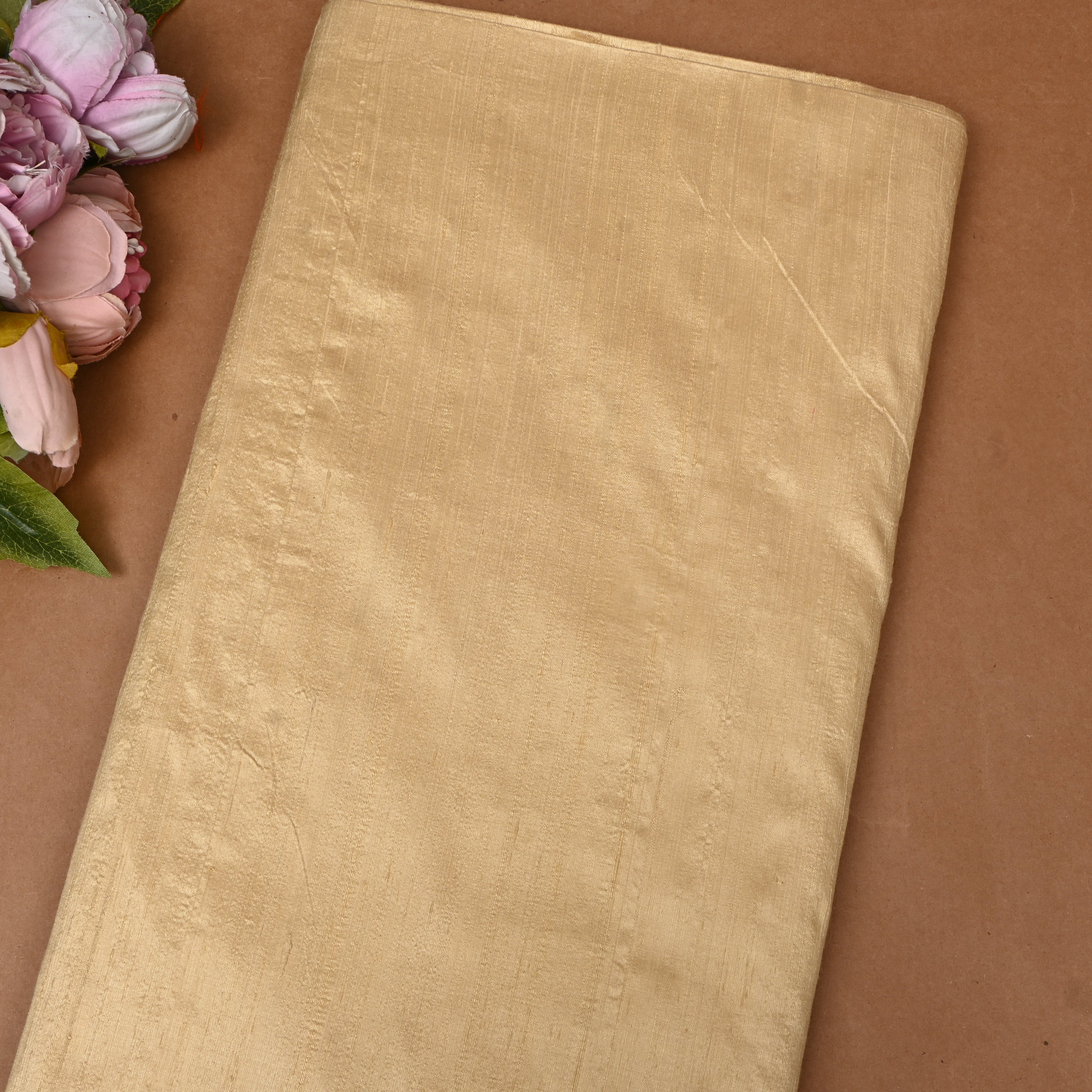 Gold Plain Silk