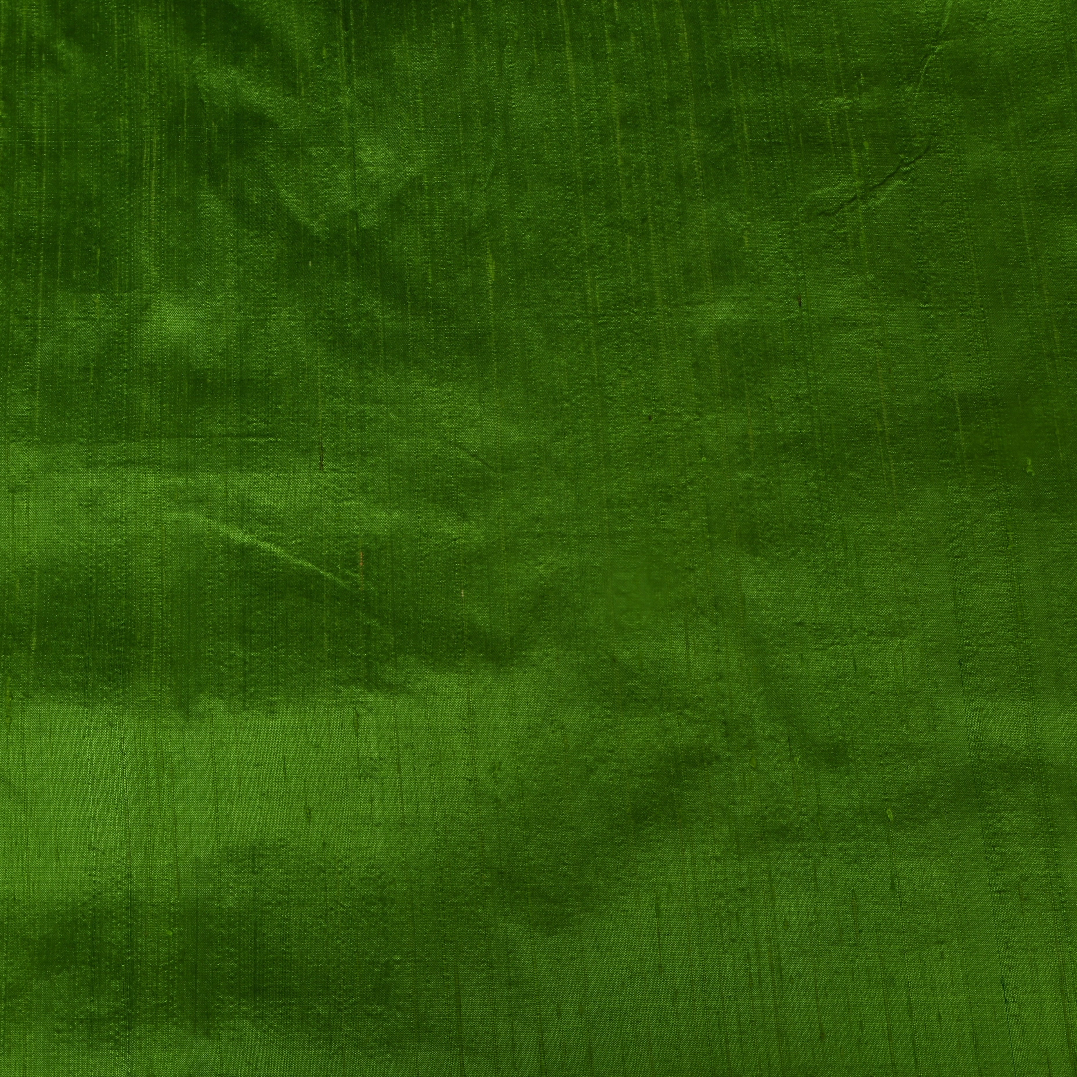 Bright Green Plain Silk