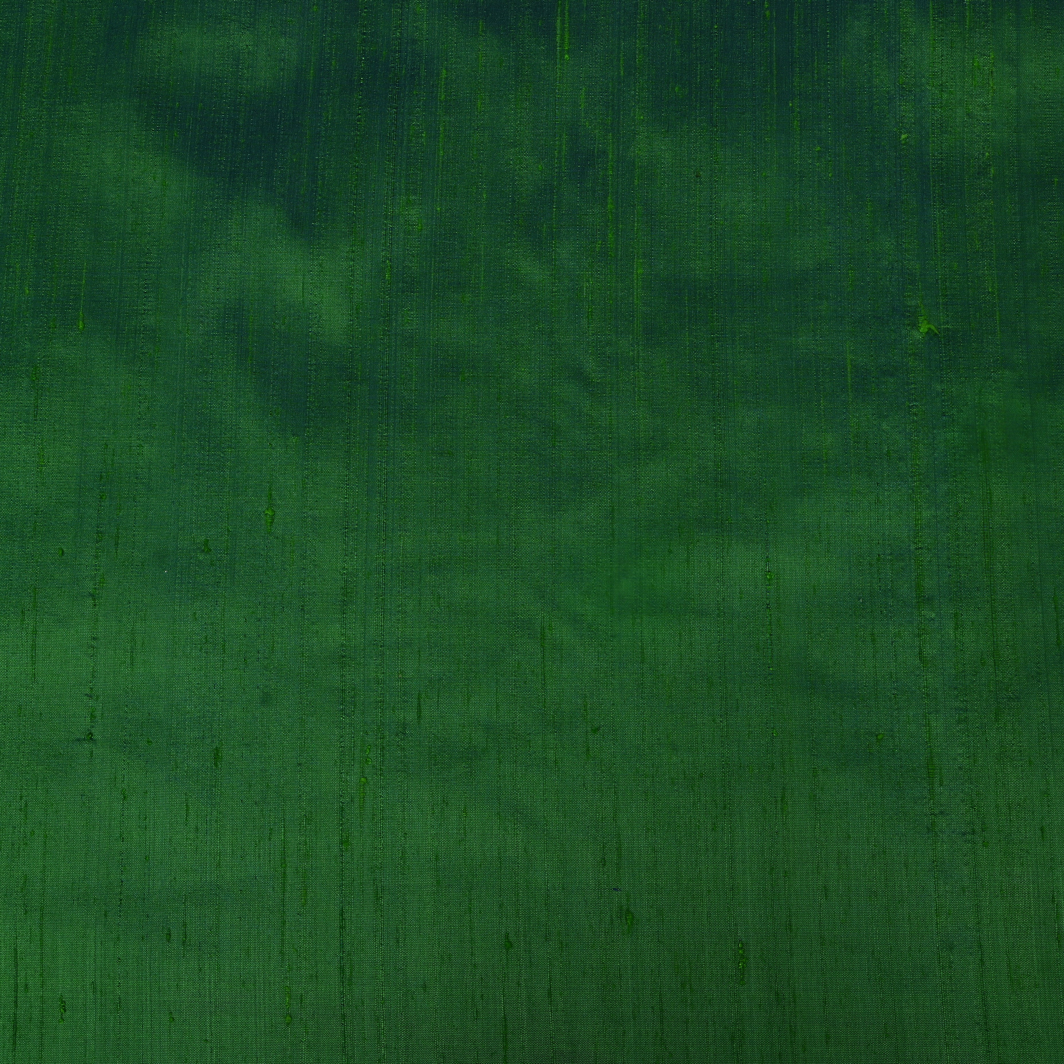 Bottle Green Plain Dupion Silk Fabric