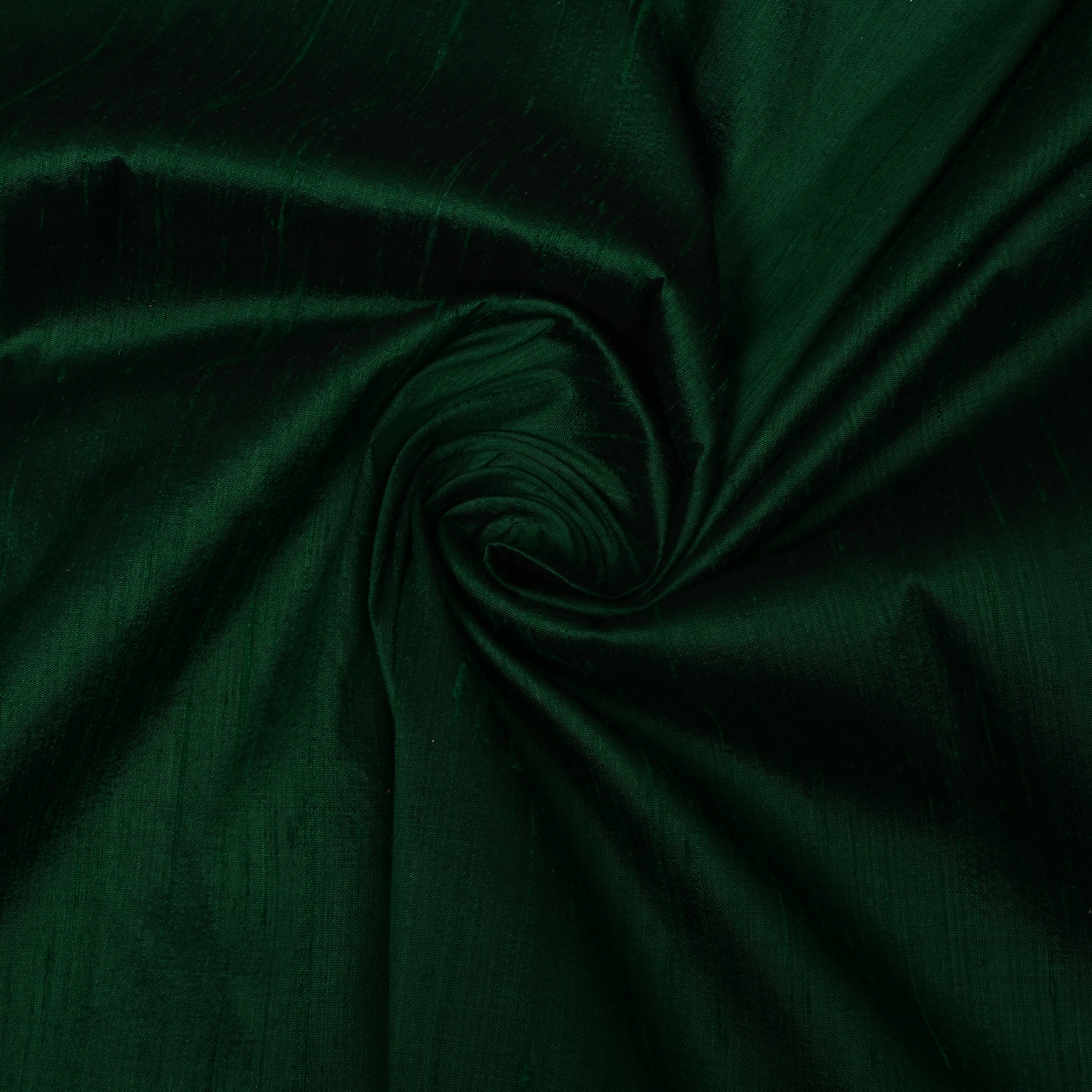 Bottle Green Classic Silk